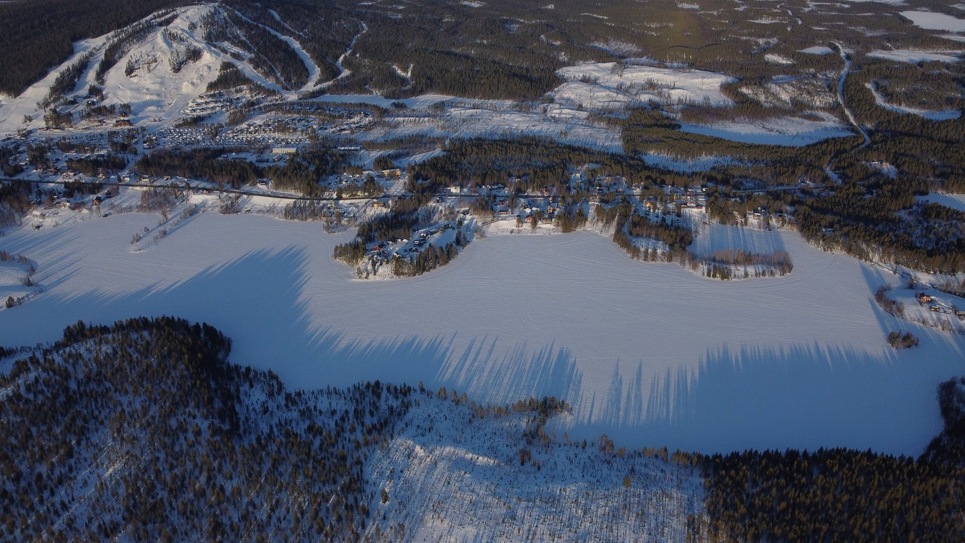 mountain range under blue sky
