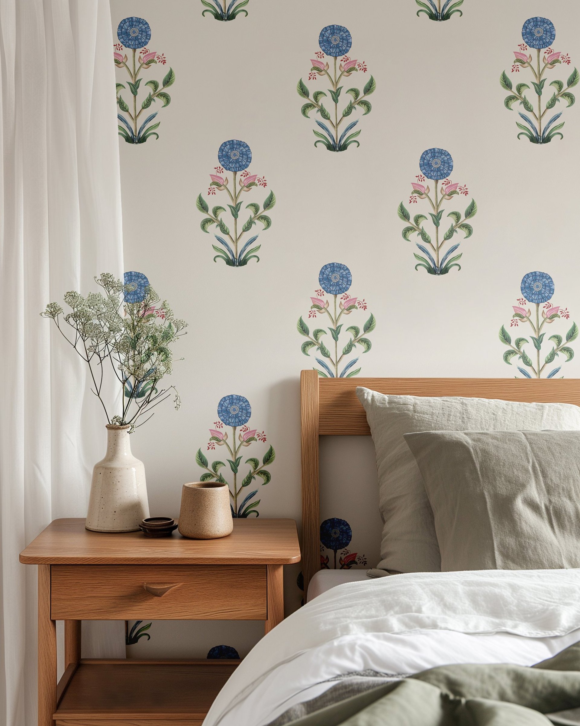 black and white bed linen