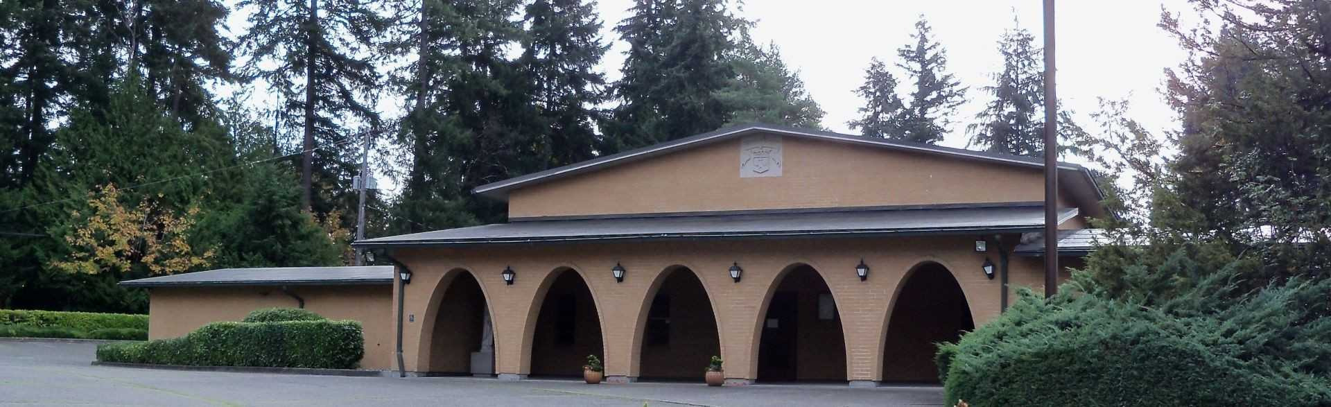 Carmelite Monastery of Seattle's entrance to the public chapel.