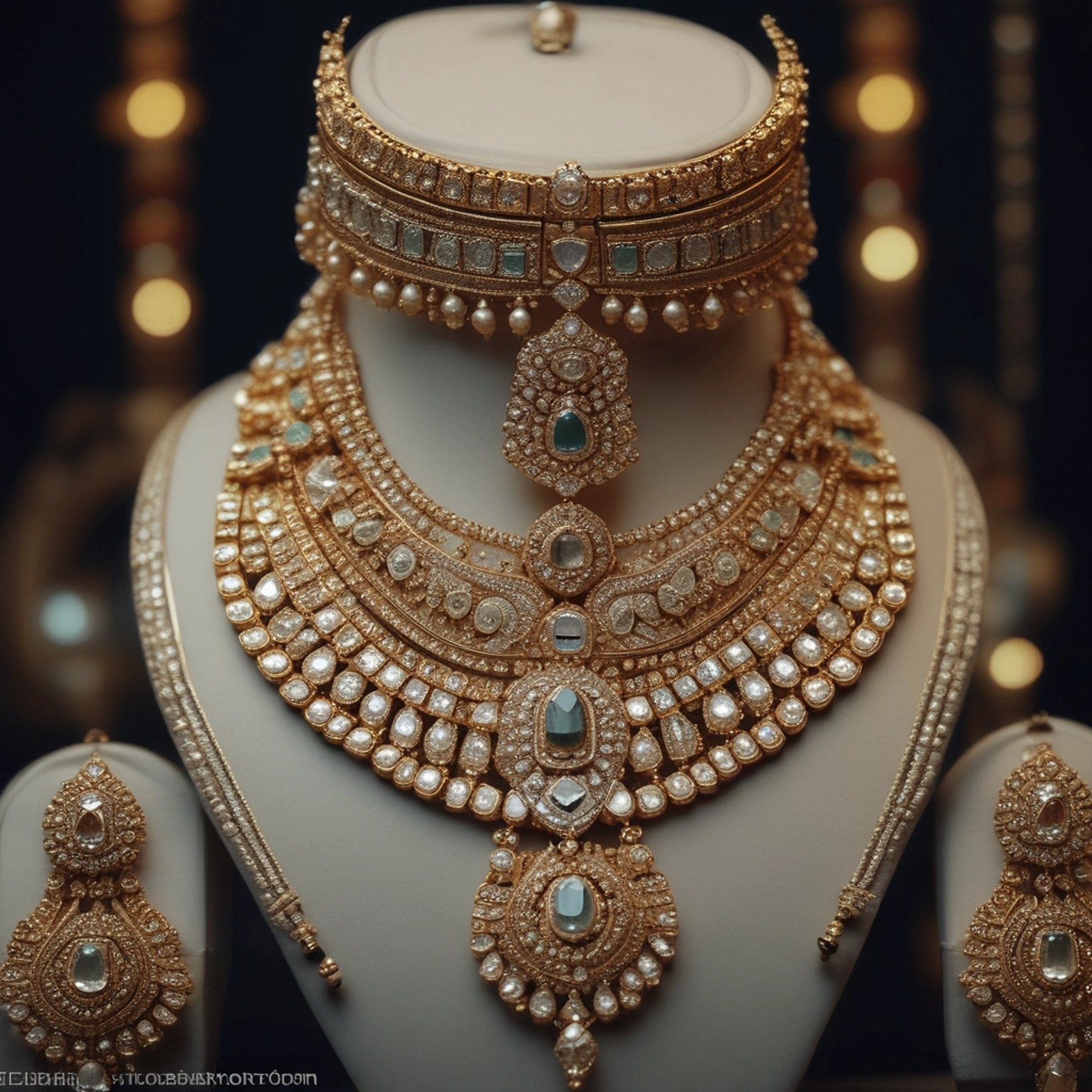 an abstract photo of a curved building with a blue sky in the background