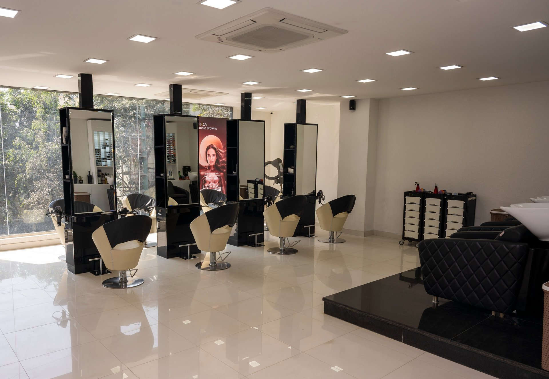 white vehicle with blue neon headlight bulb