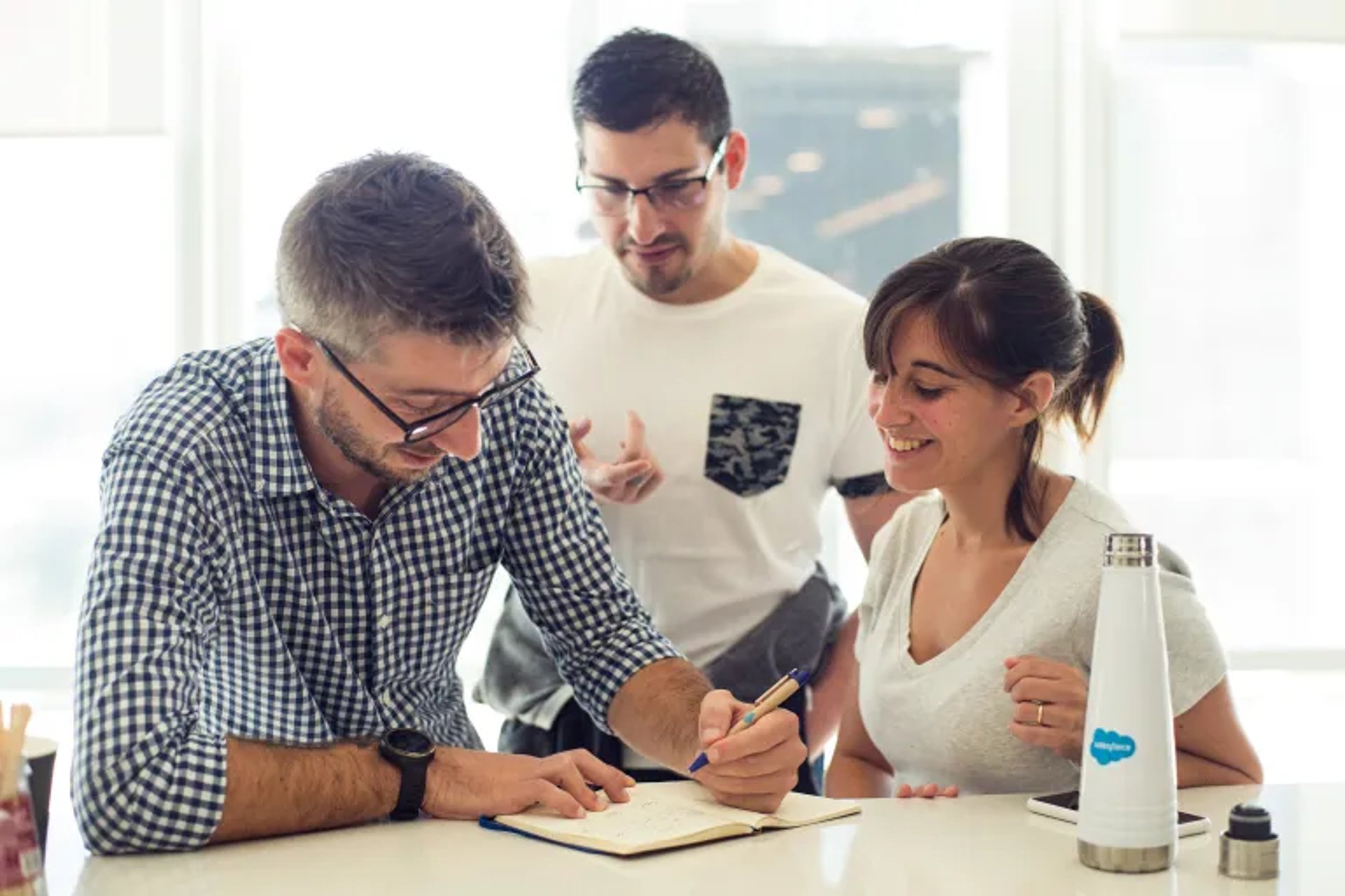 black and brown leather padded tub sofa