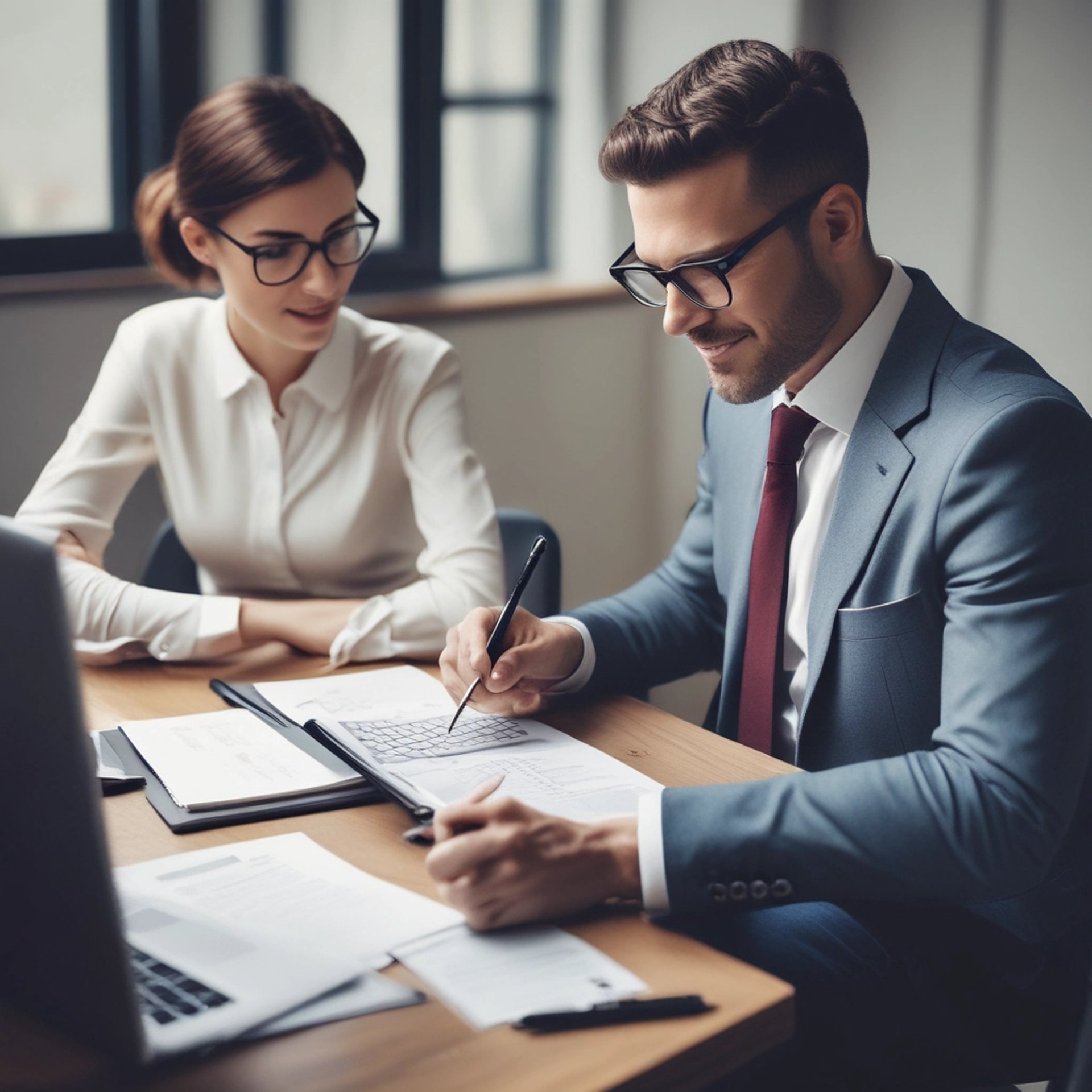 an abstract photo of a curved building with a blue sky in the background