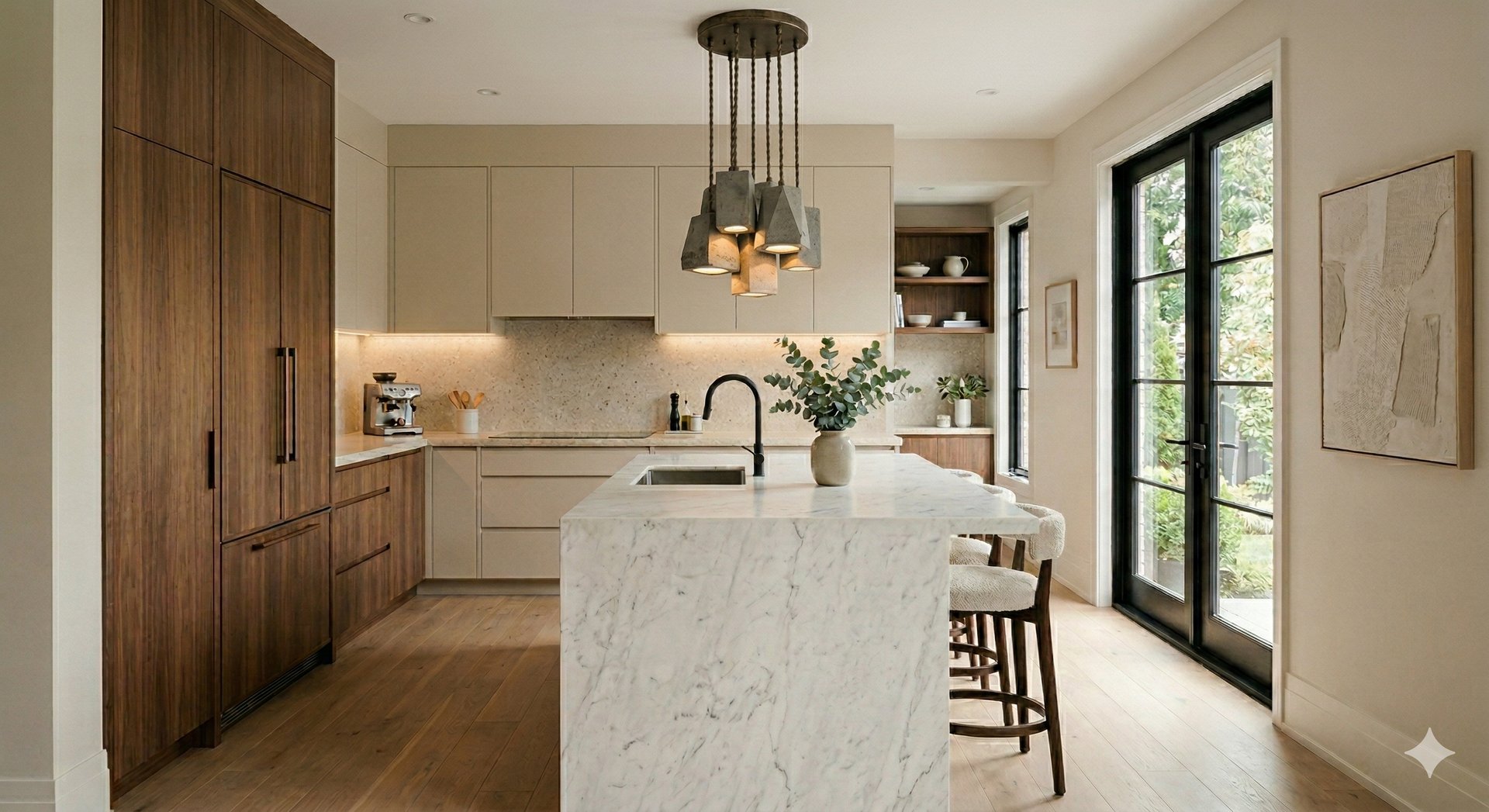 black and brown leather padded tub sofa