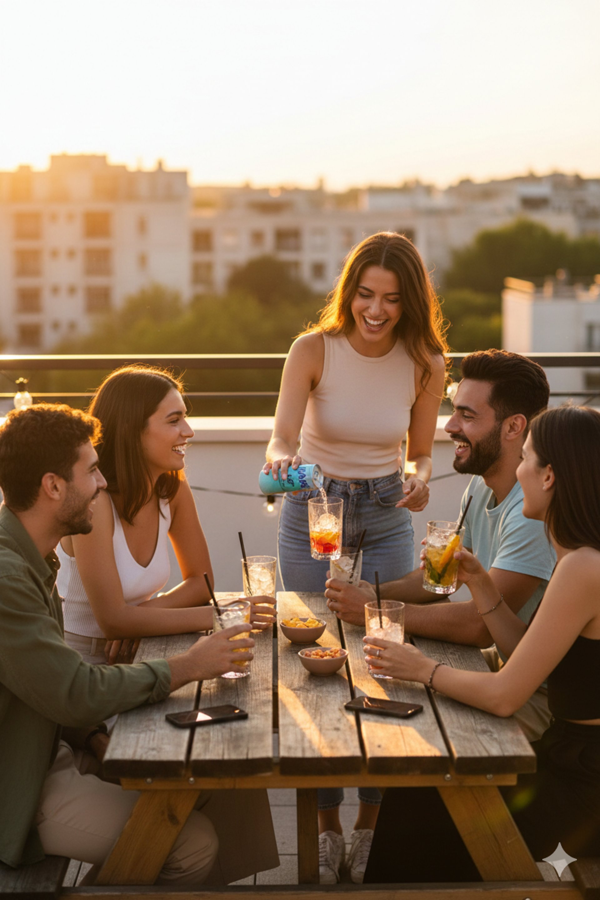 woman wearing yellow long-sleeved dress under white clouds and blue sky during daytime