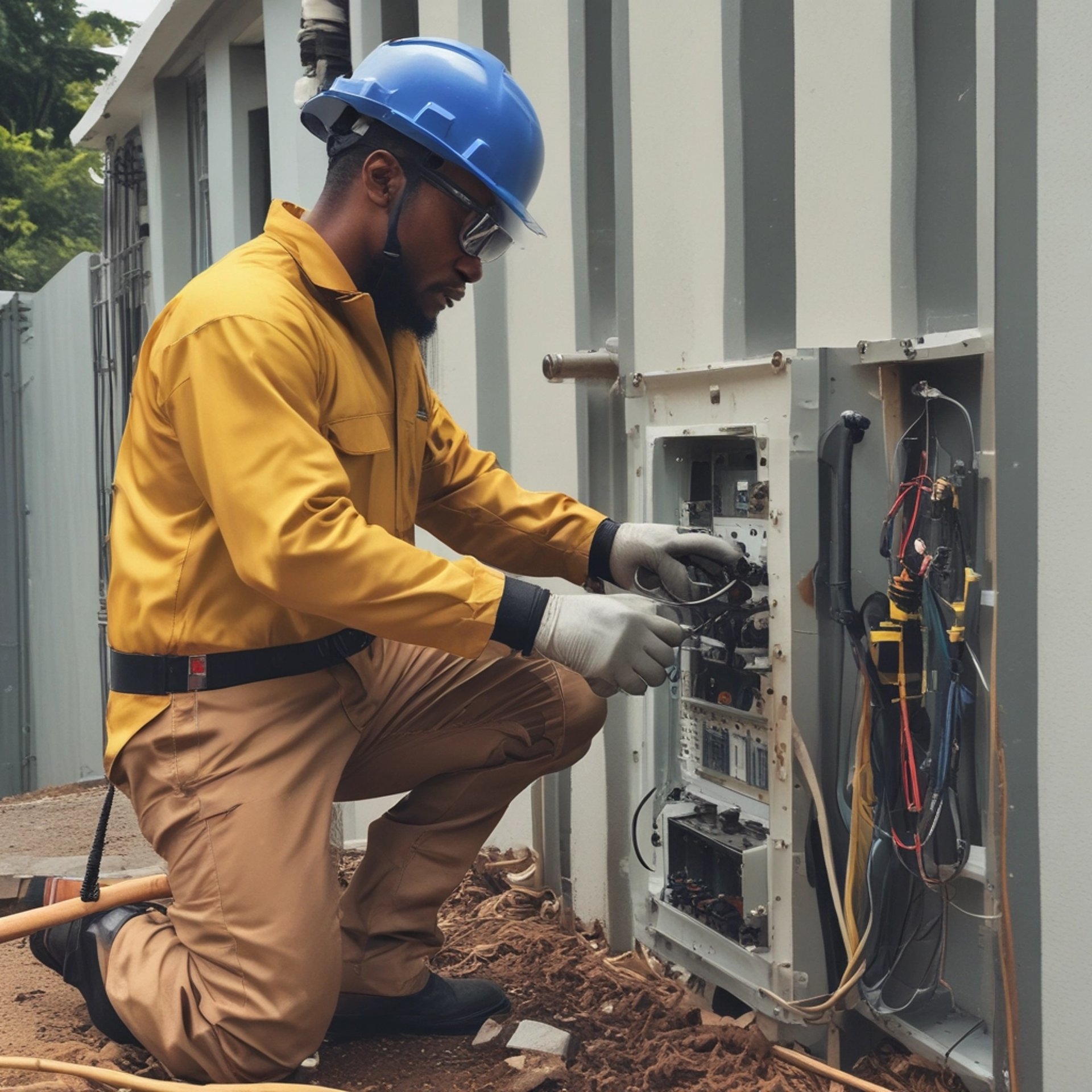 woman wearing yellow long-sleeved dress under white clouds and blue sky during daytime