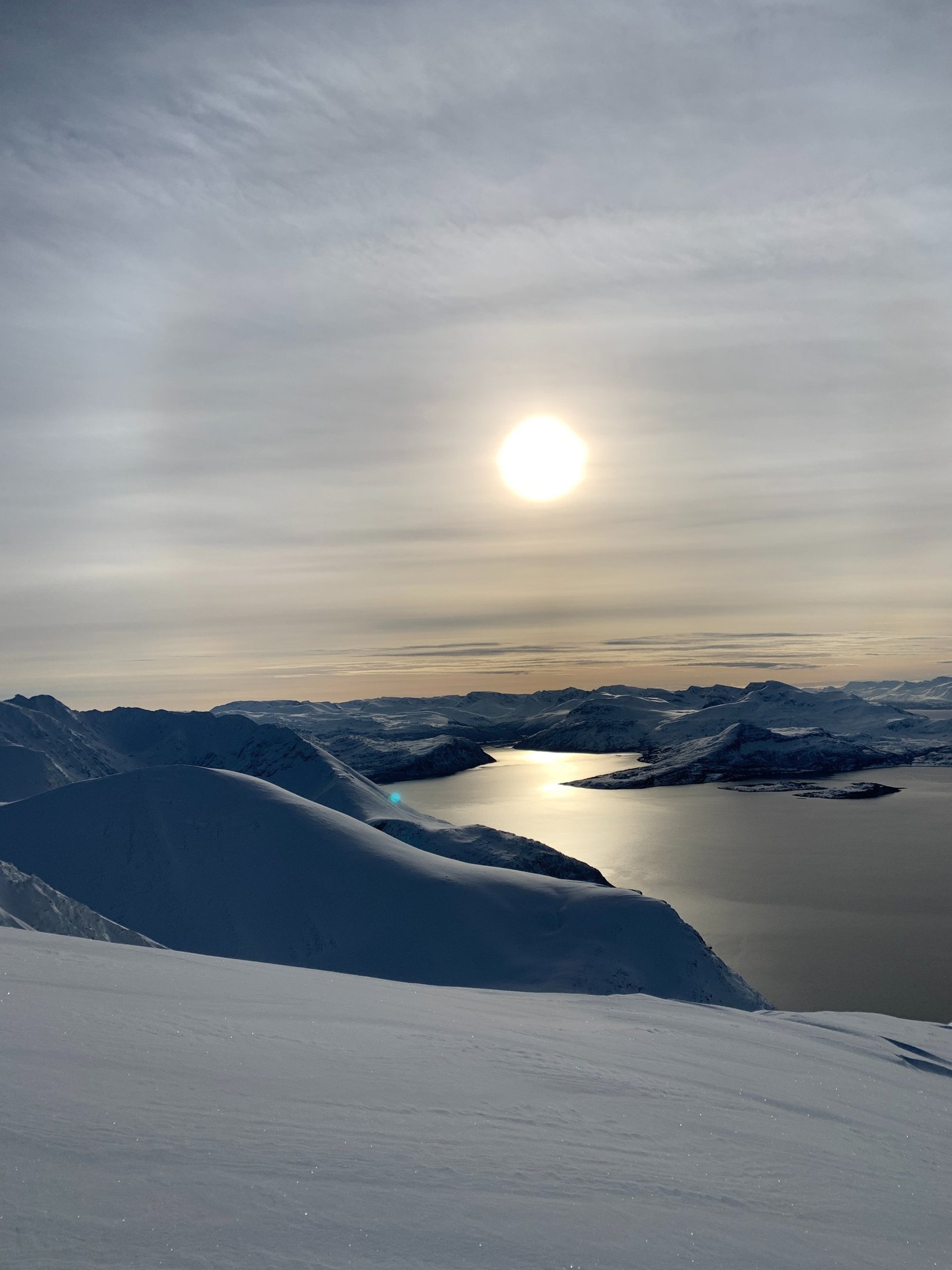 green mountain under white sky during daytime