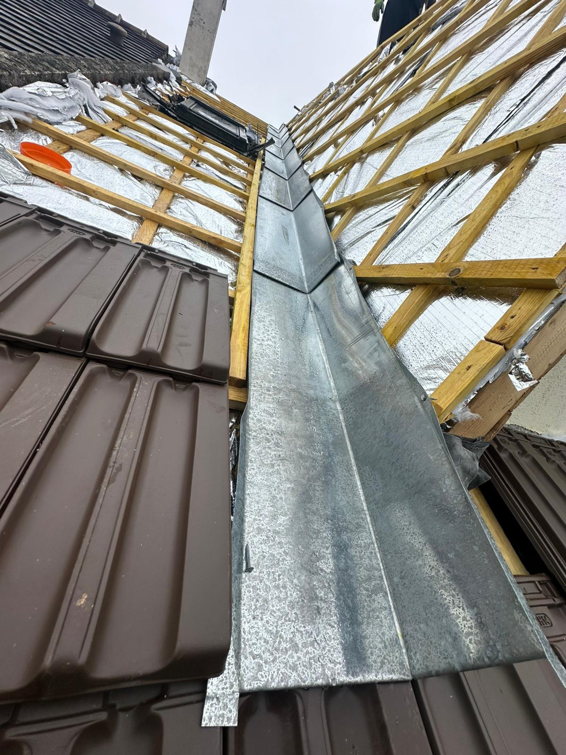 a close-up of a roof