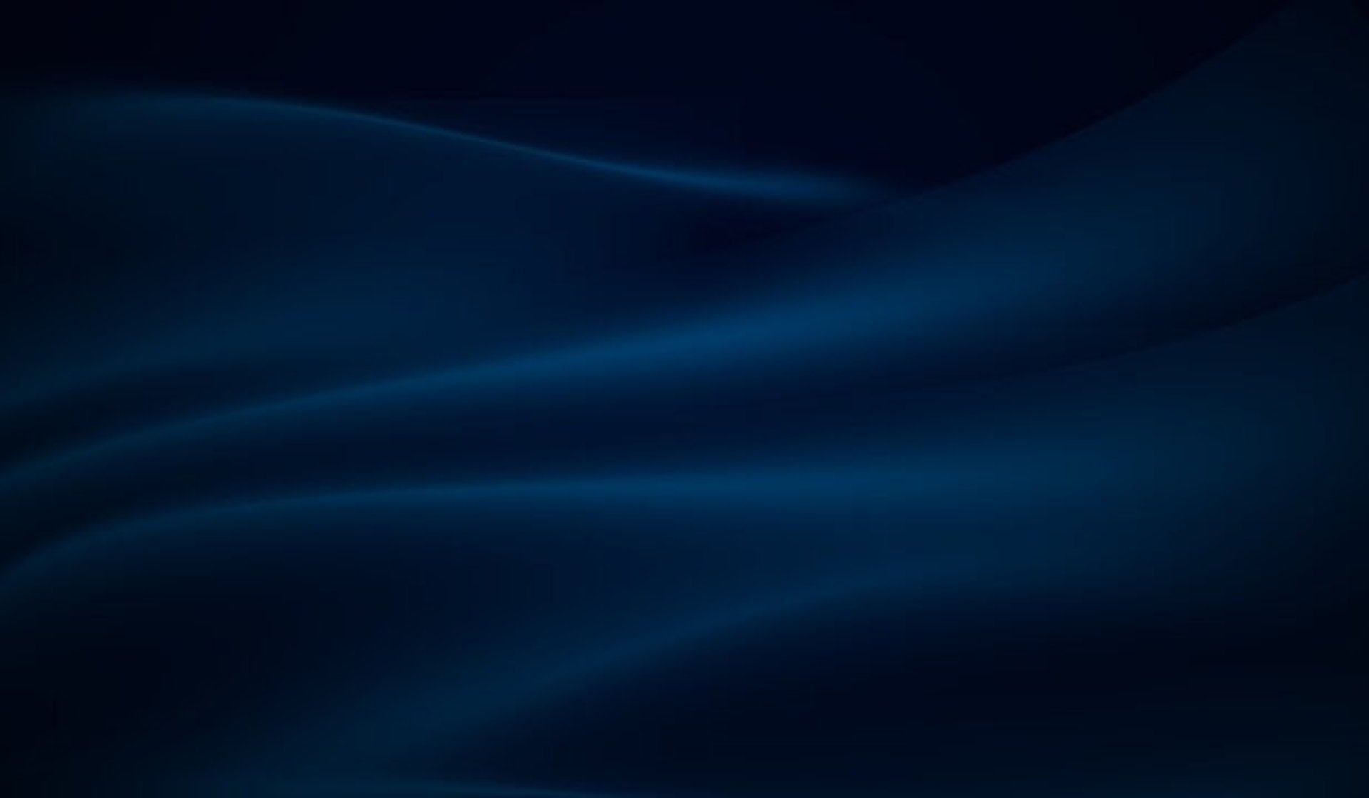 Deep blue background with subtle curved lines