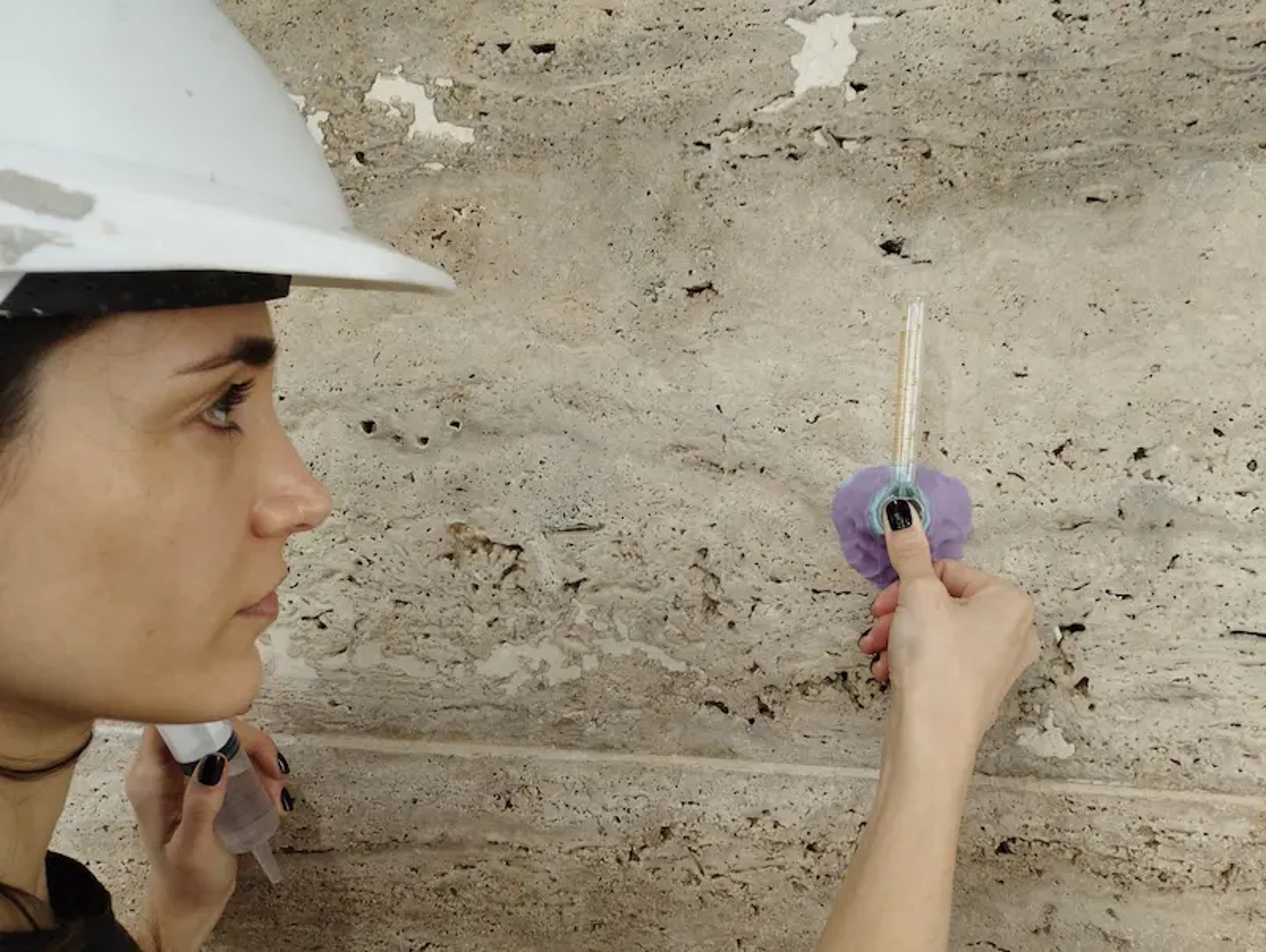 Diagnóstico realizado por Almapiedra en el Monumento Nacional a la Bandera previo al trabajo de restauración ejecutado.