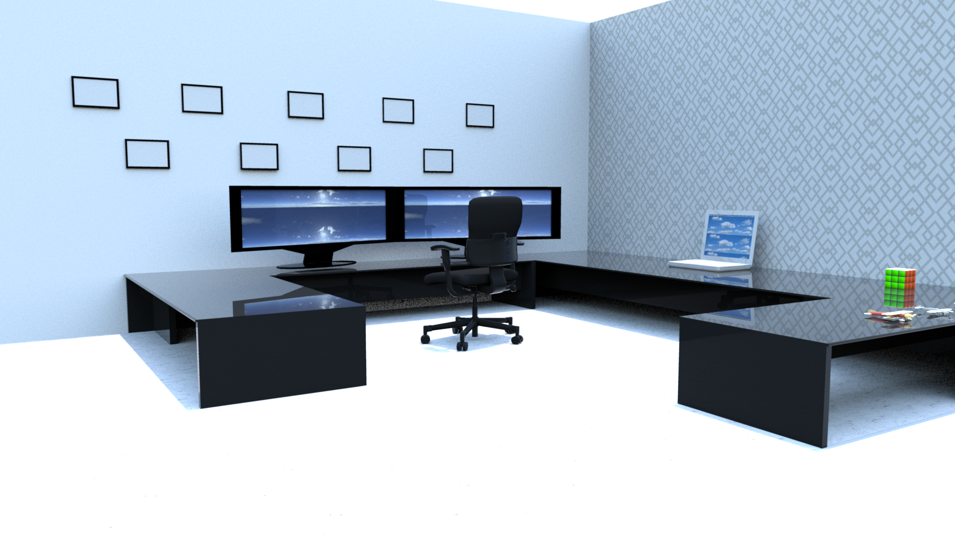 black and white bed linen