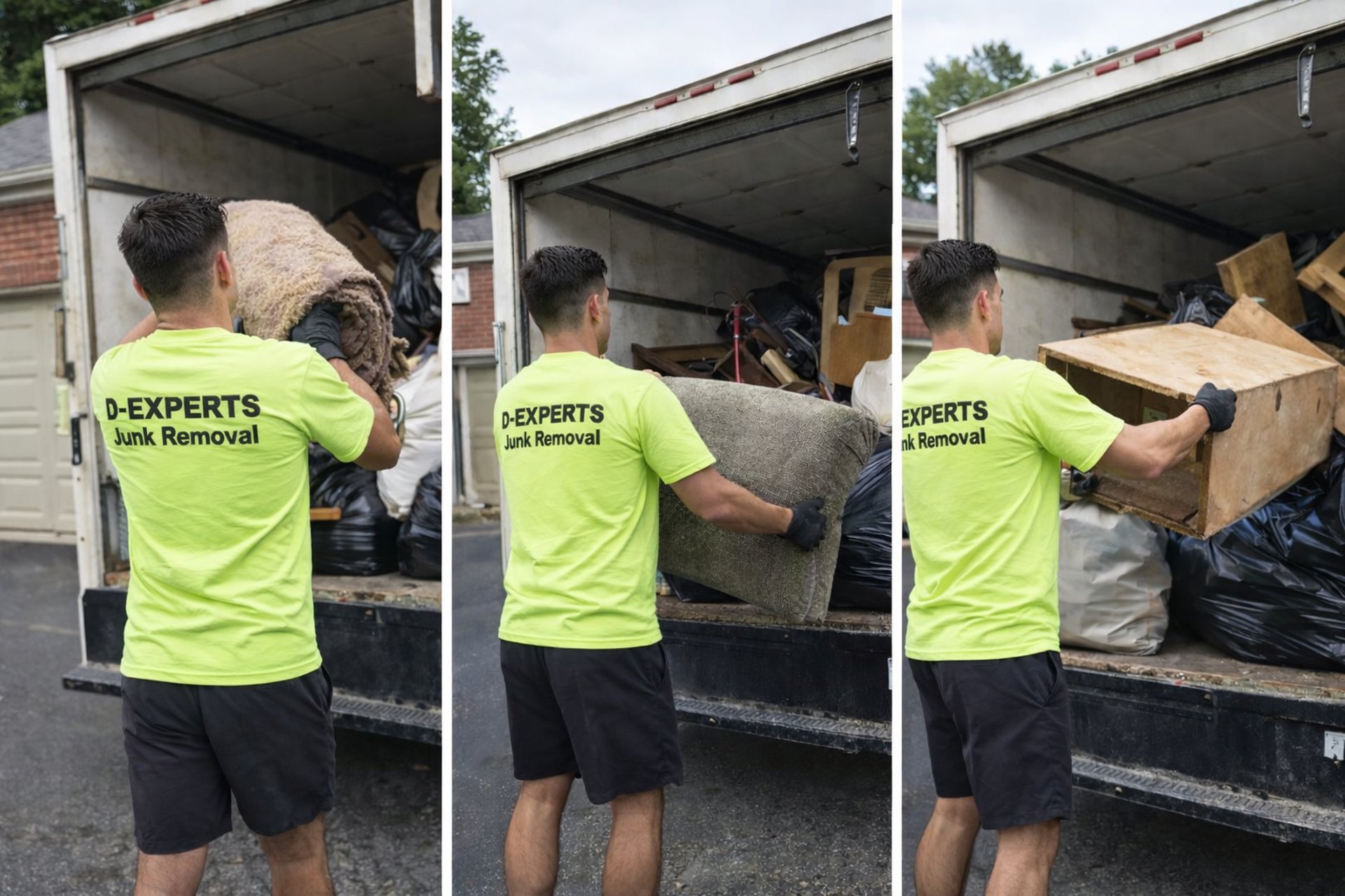 black and brown leather padded tub sofa