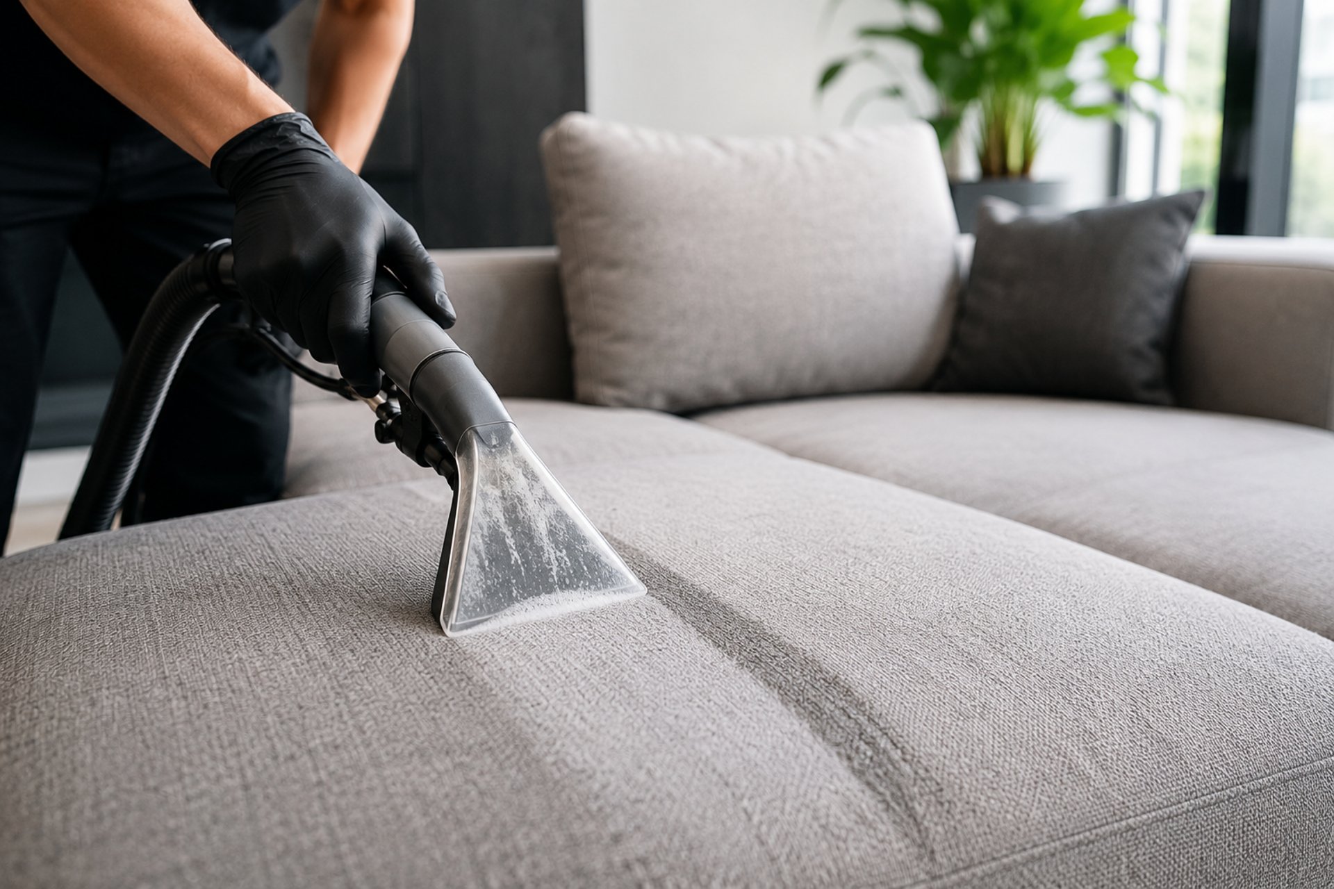 an abstract photo of a curved building with a blue sky in the background