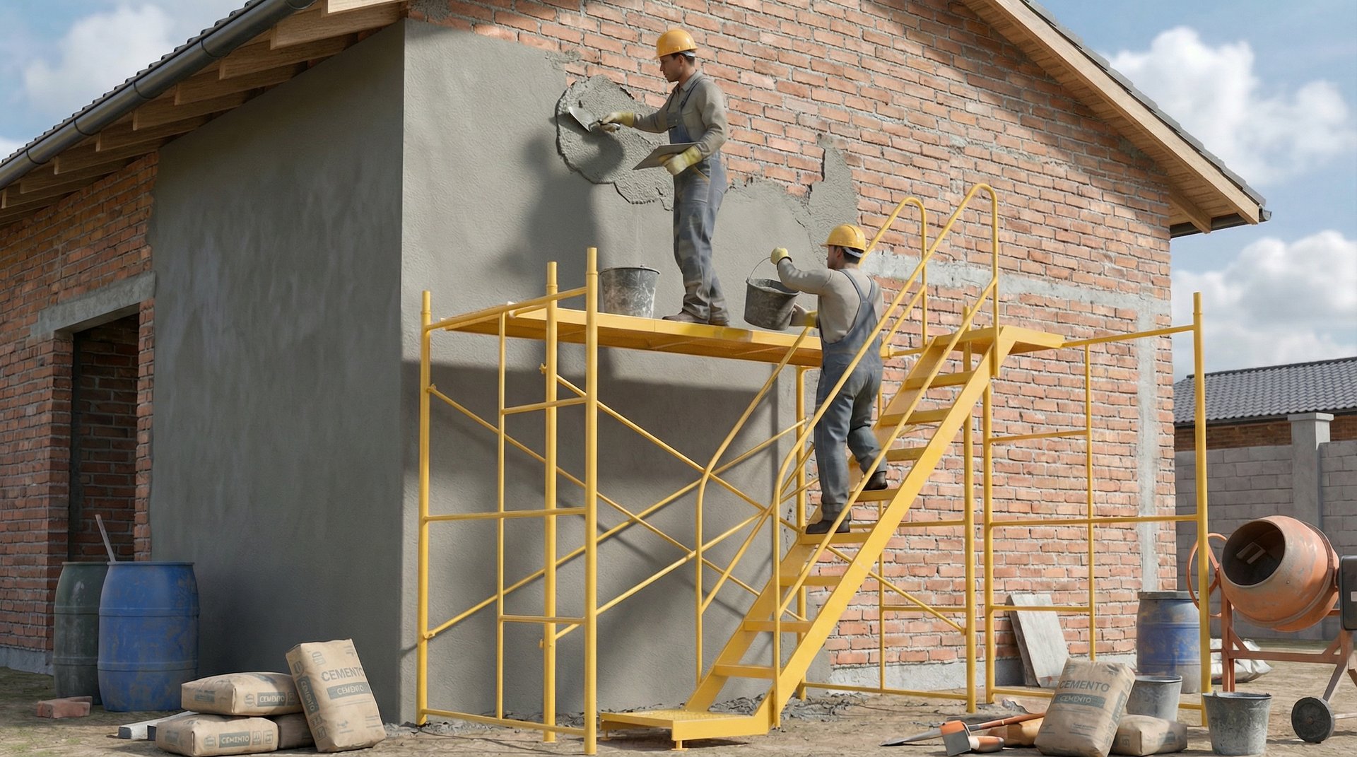 grayscale photography of piled racks