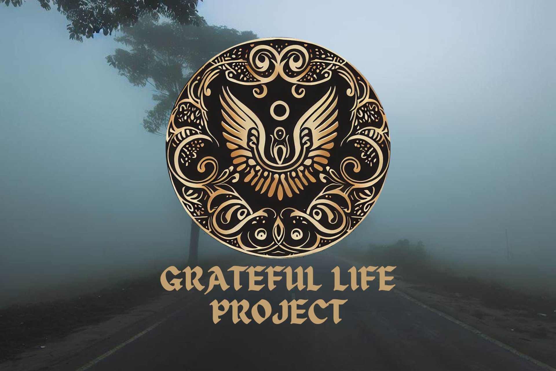 blue and white smoke illustration