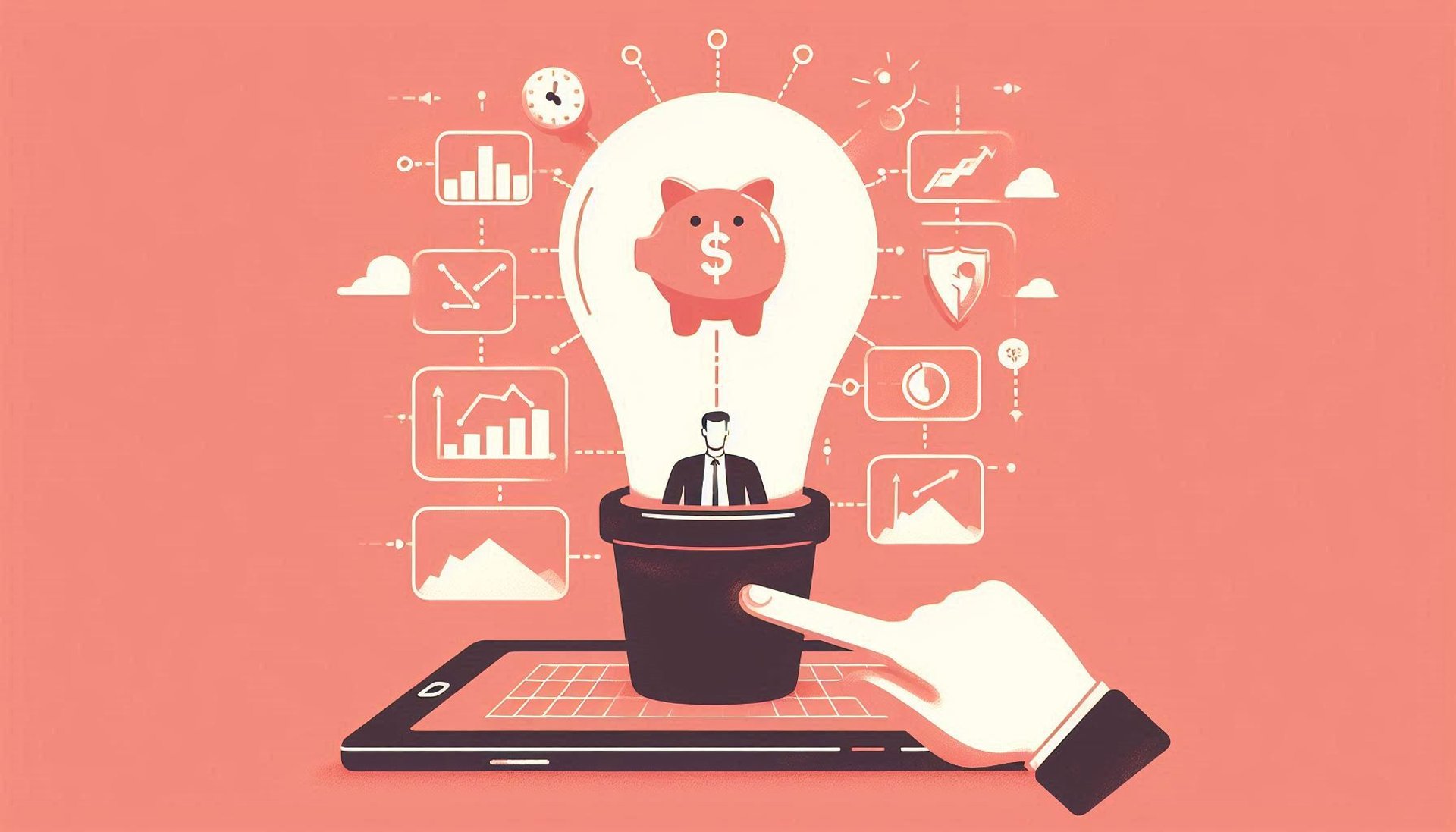 an abstract photo of a curved building with a blue sky in the background