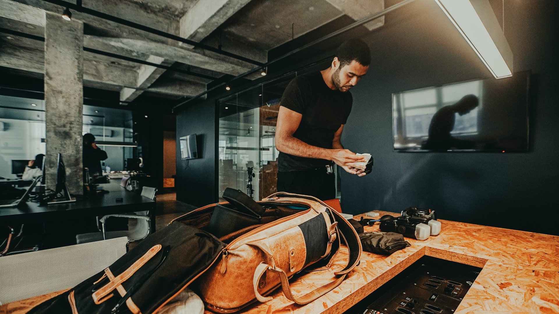mountain range under blue sky