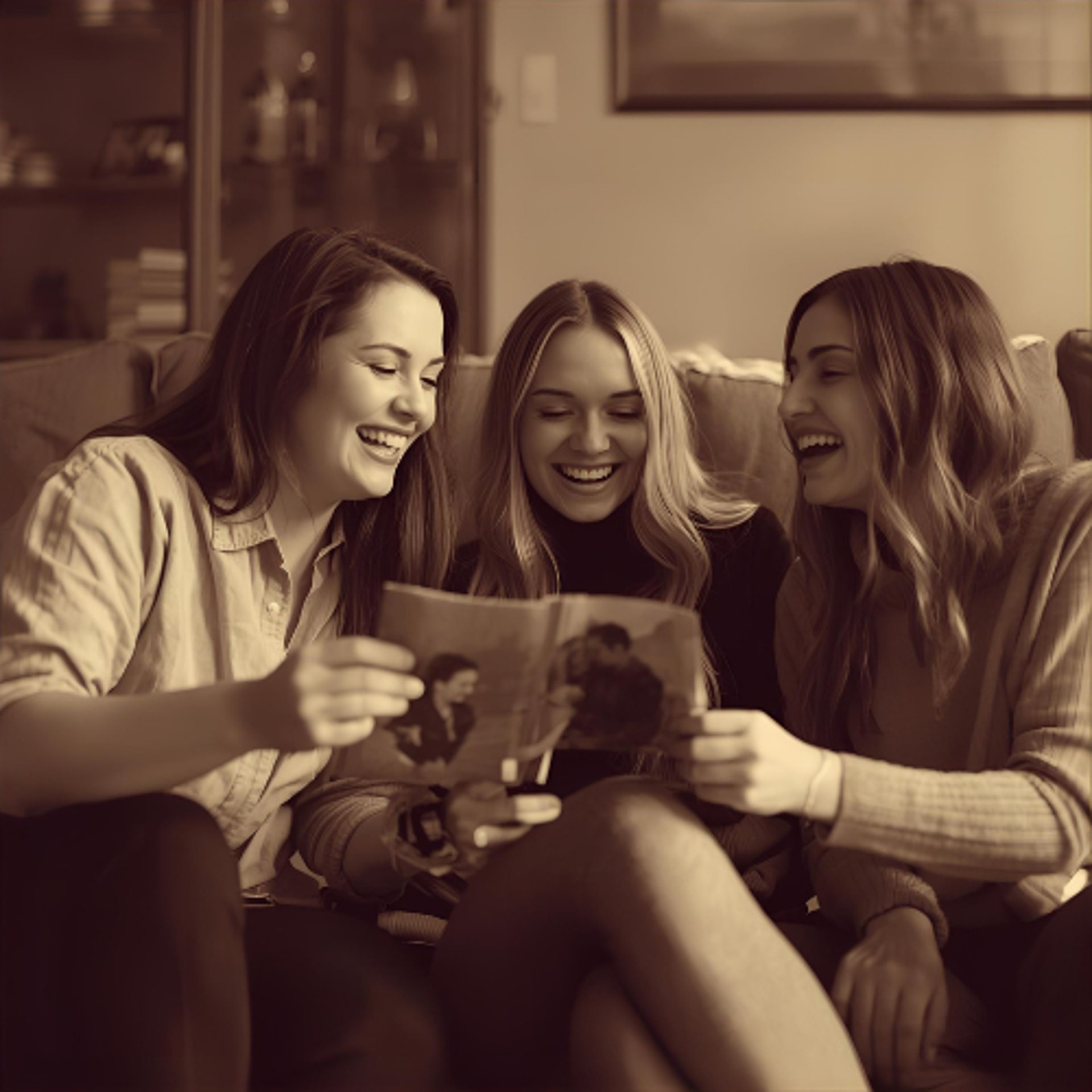 person wearing grey knit sweater