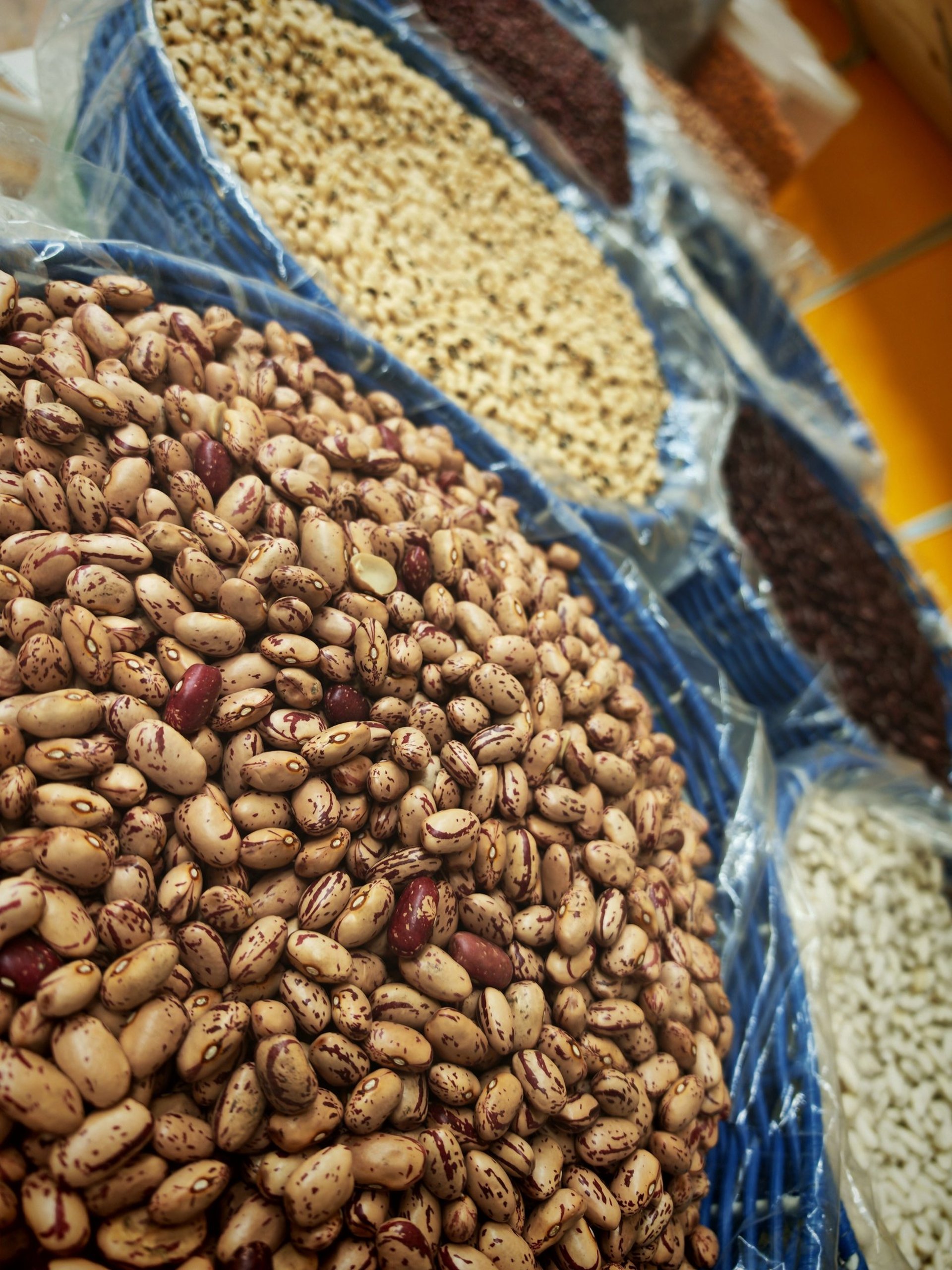 person wearing grey knit sweater