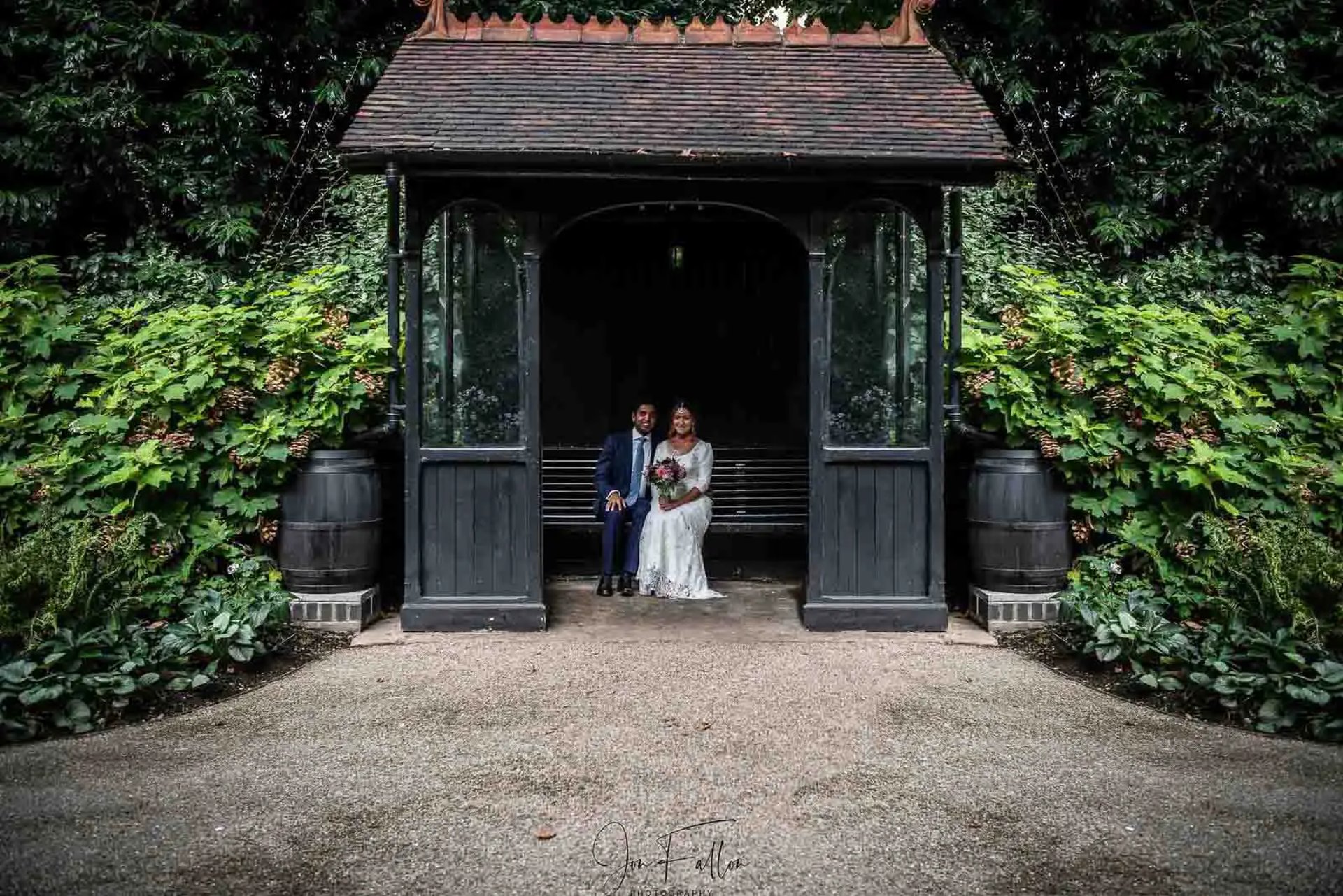 newly-weds after leaving old marylebone town hall