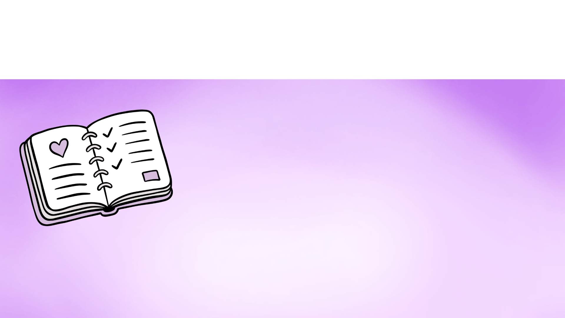 Blue to purple gradient