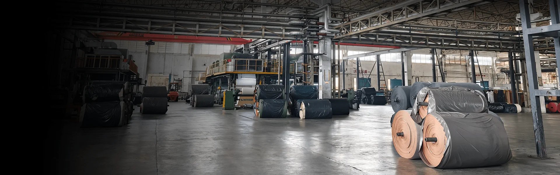 Interior Panorama of an Industrial Facility