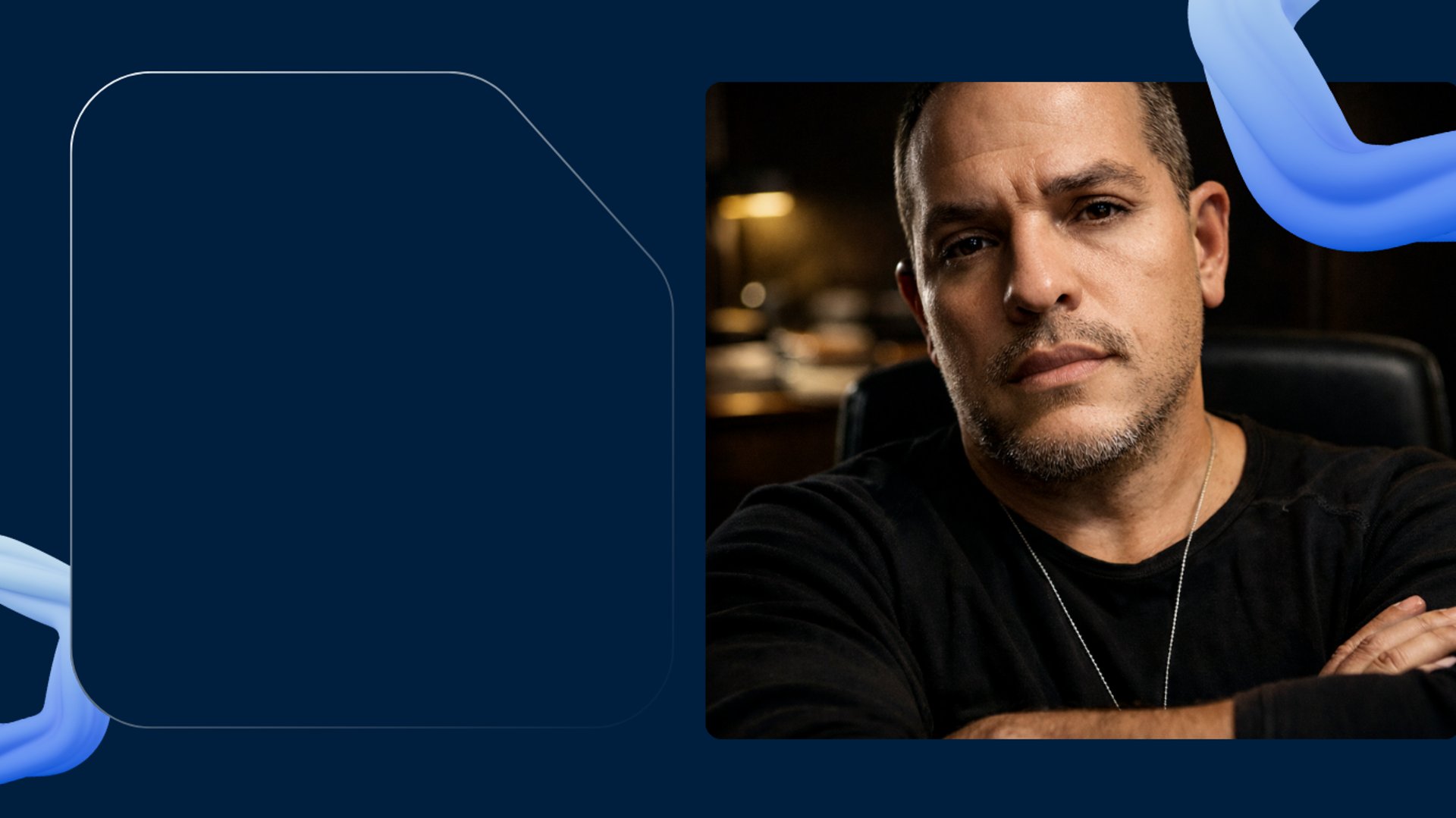 orange megaphone on orange wall