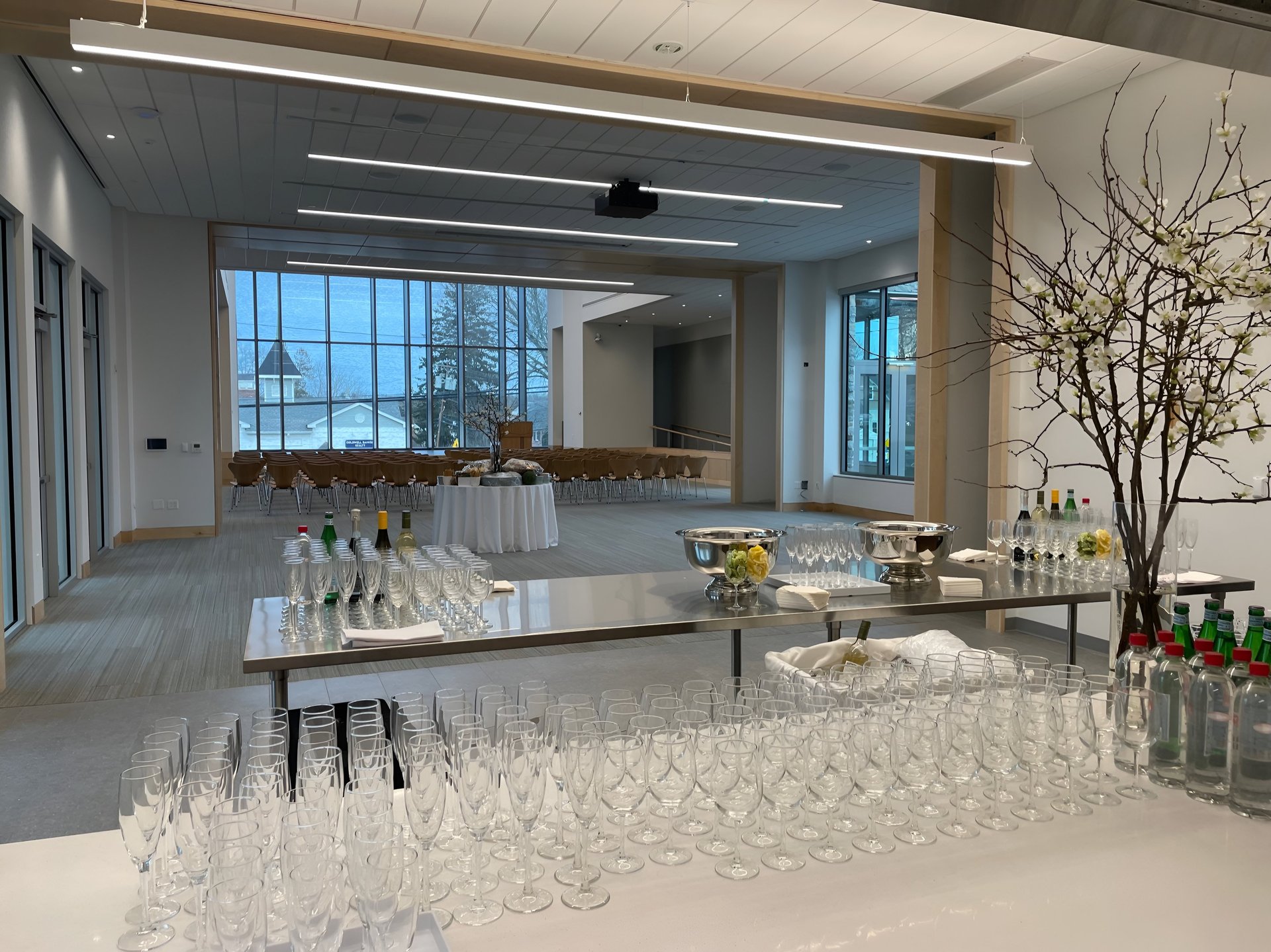 black and brown leather padded tub sofa