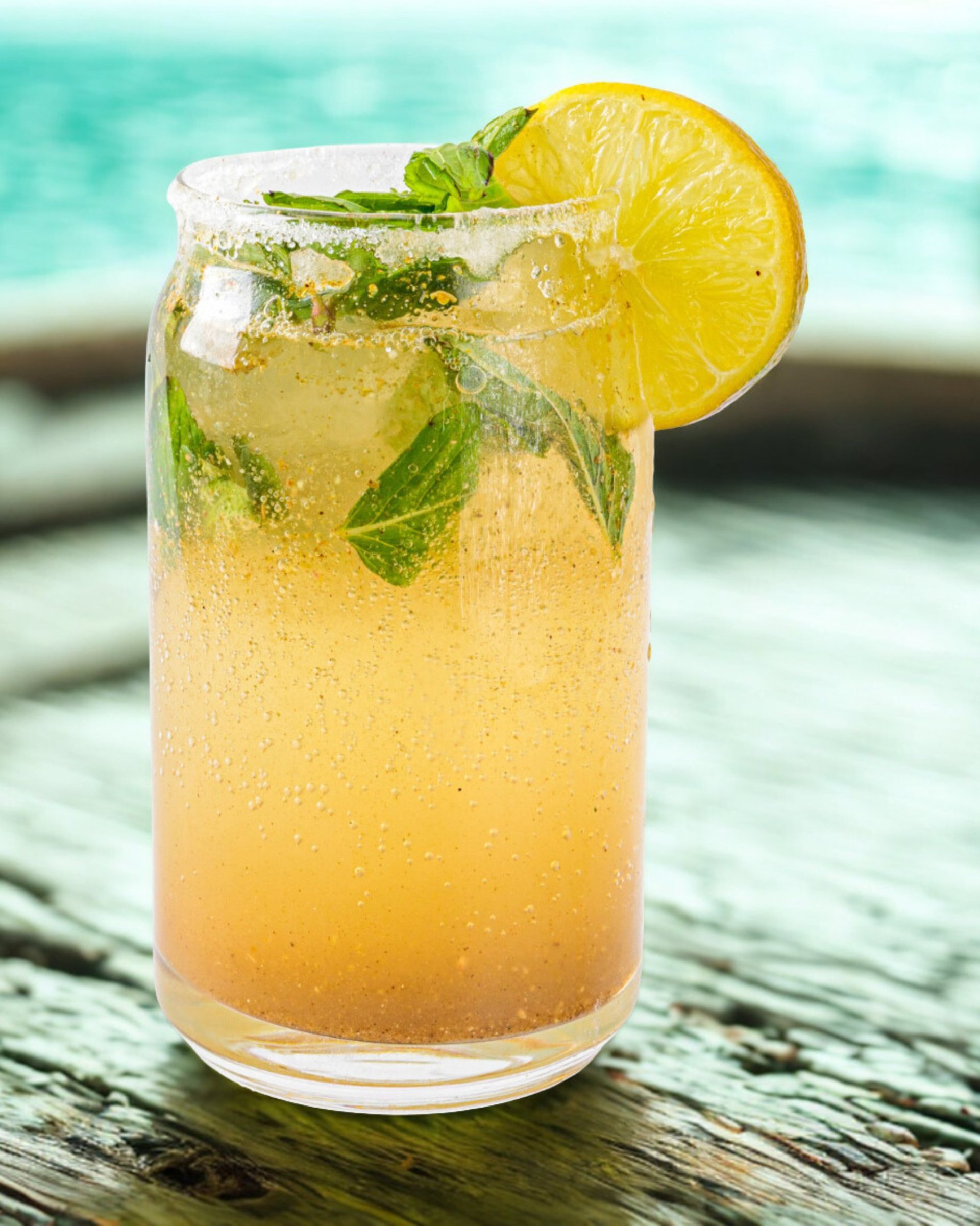 an abstract photo of a curved building with a blue sky in the background