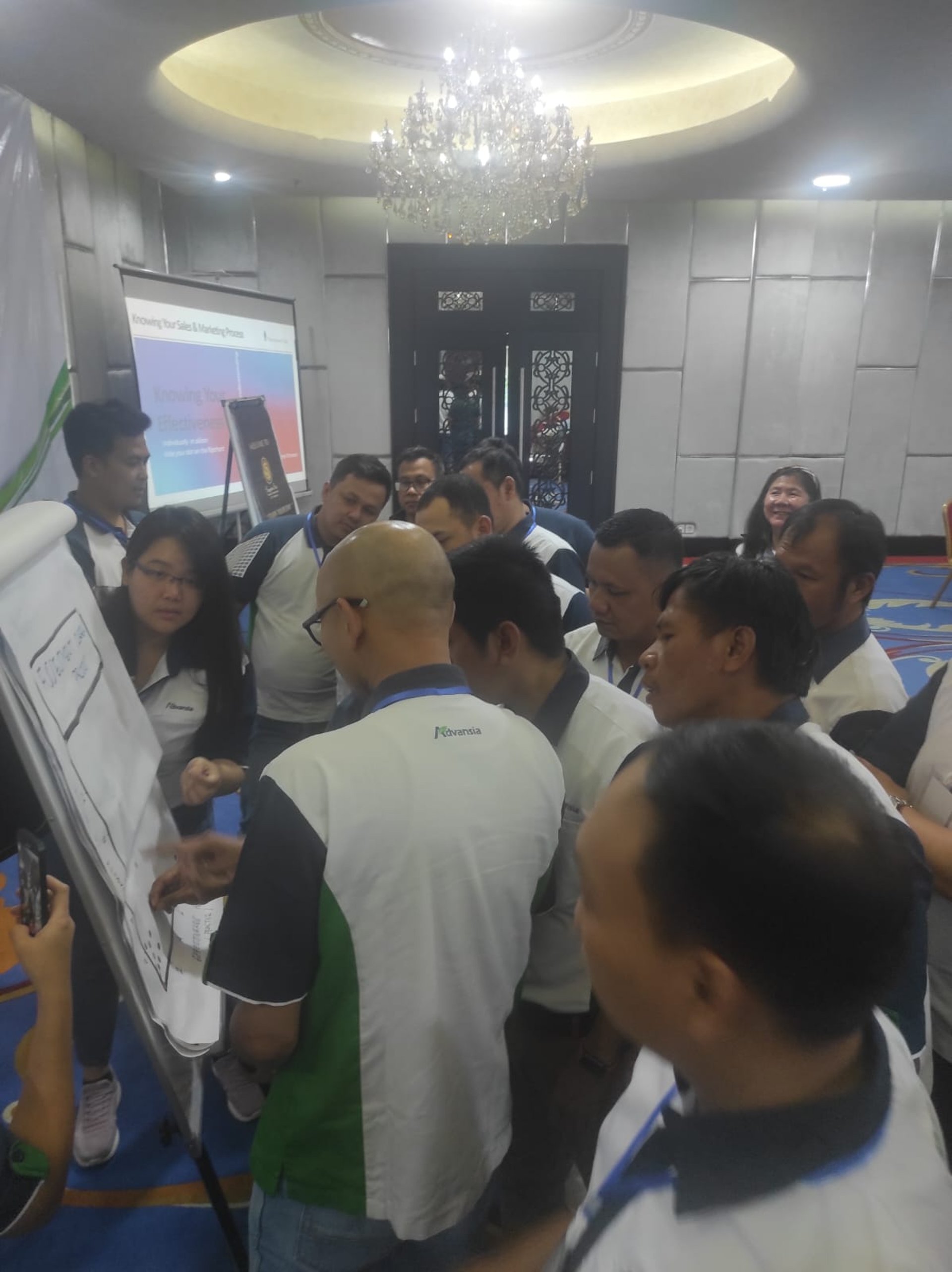 an abstract photo of a curved building with a blue sky in the background