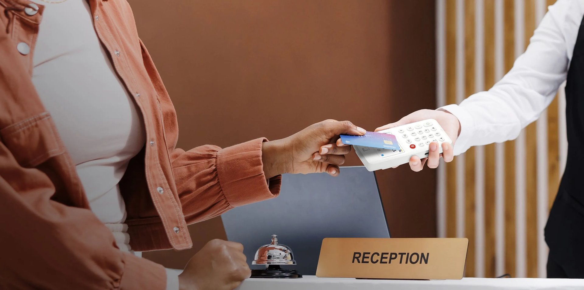 person wearing grey knit sweater