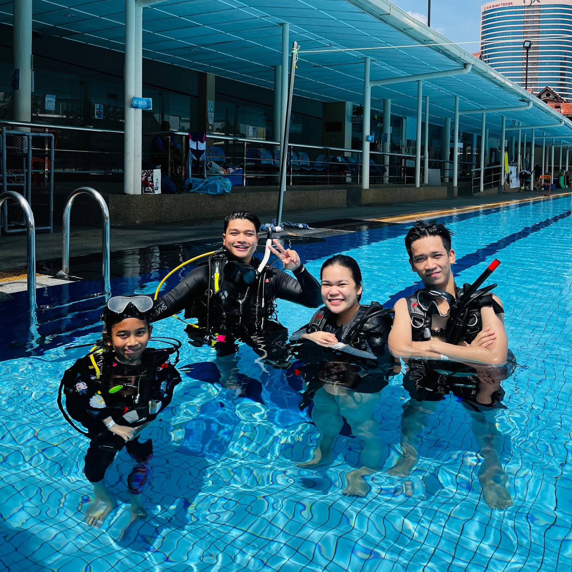 orca dive team pool session