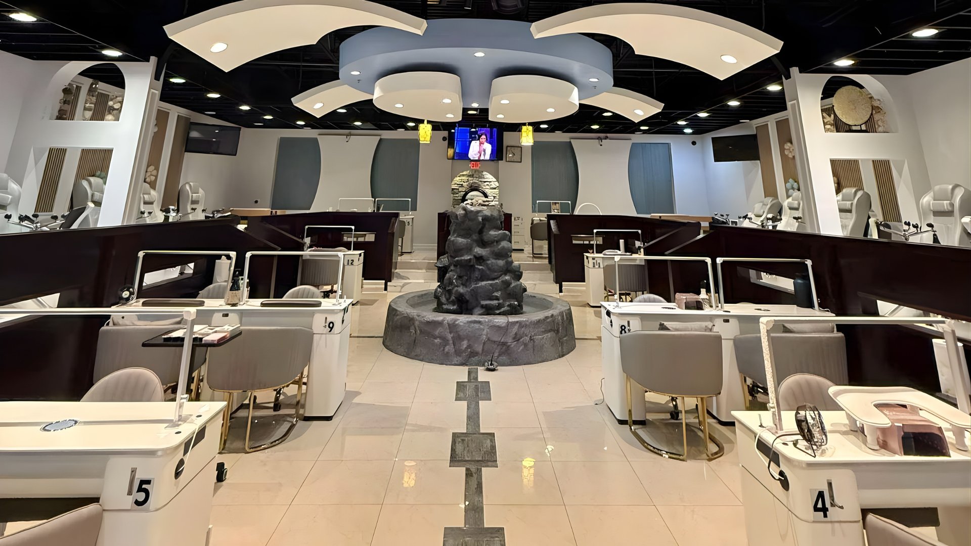 black blue and yellow textile