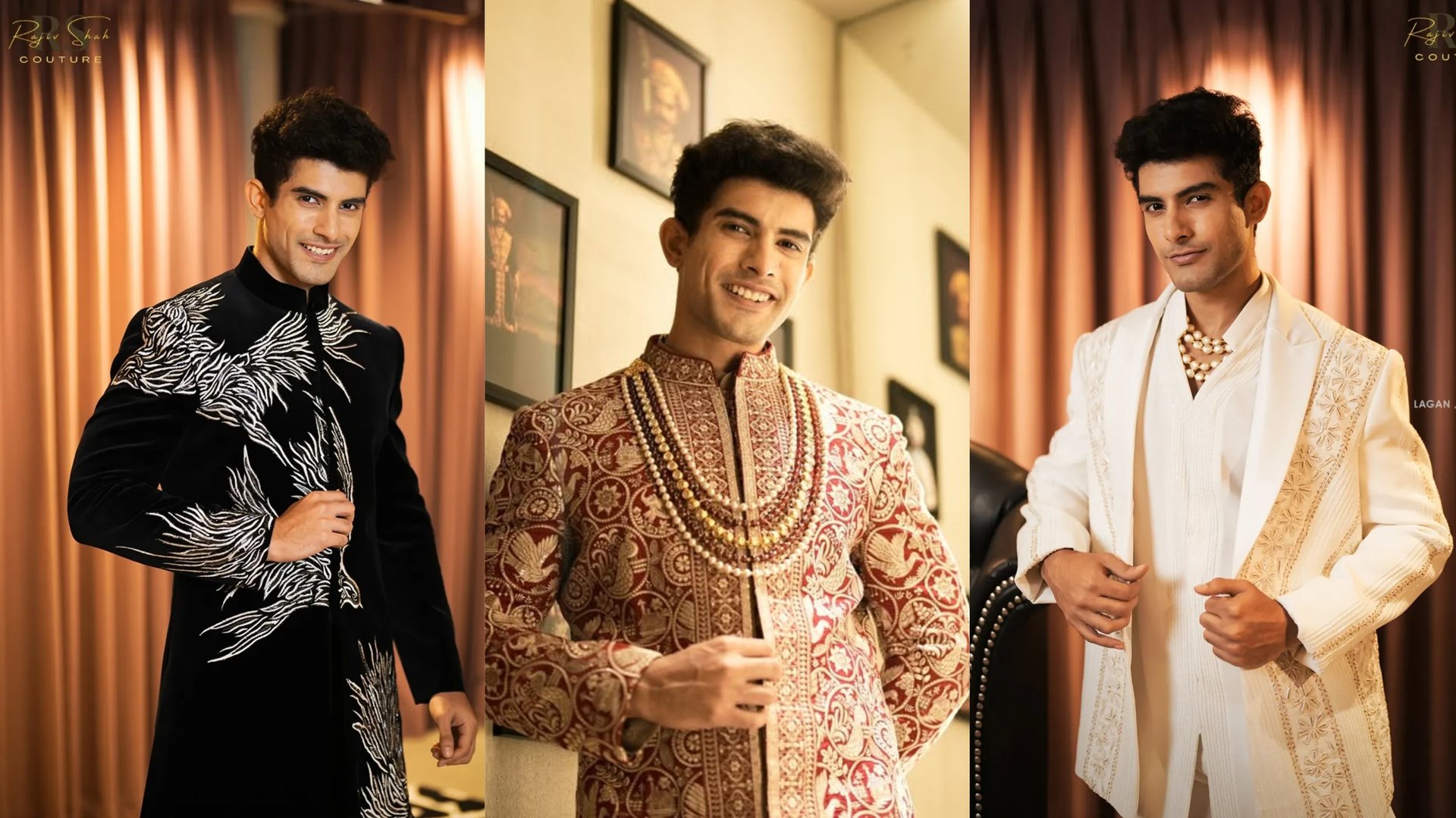 black and white bed linen