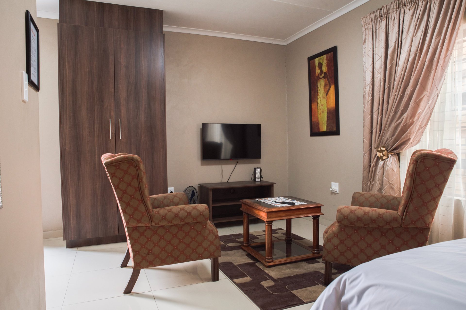 black blue and yellow textile