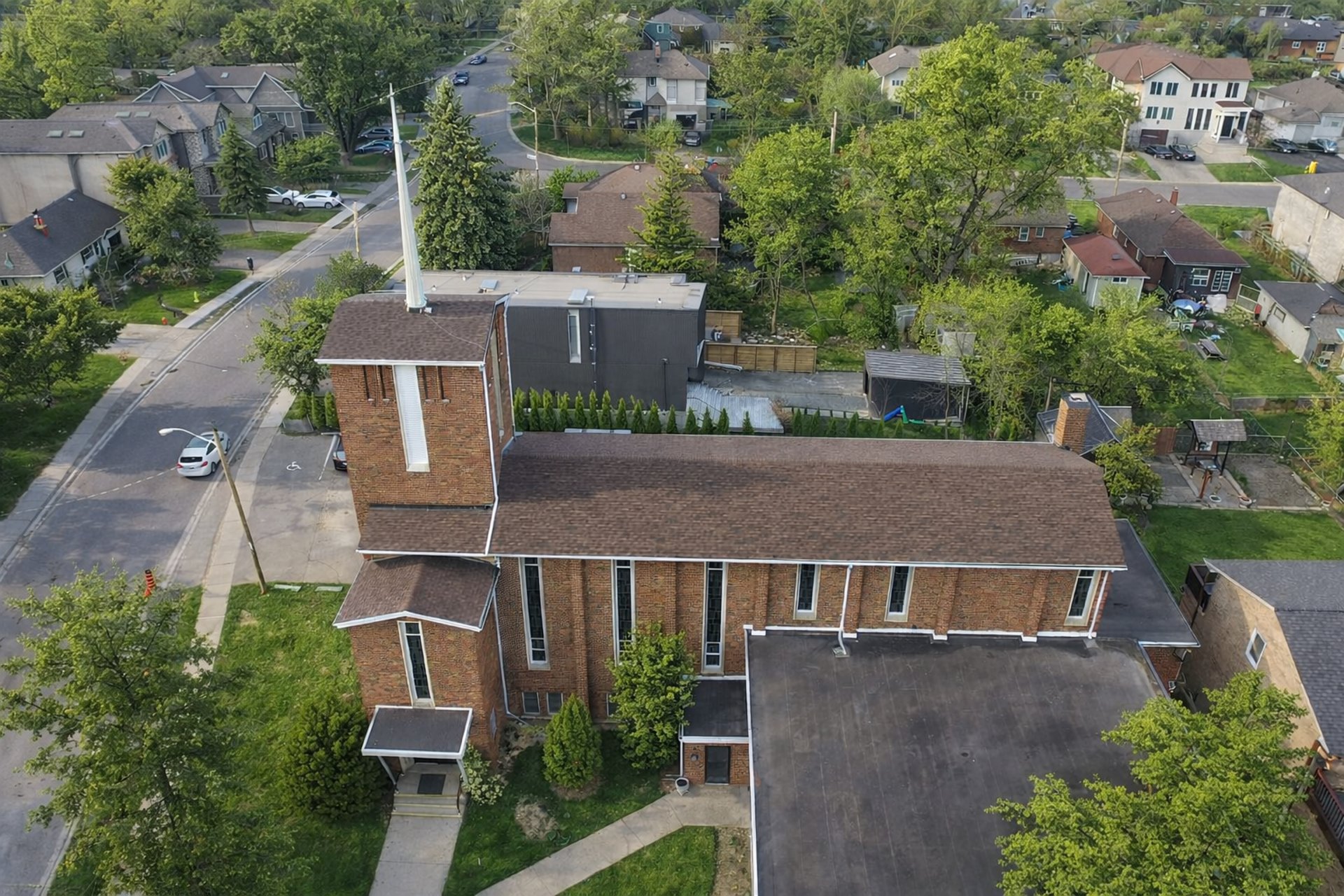 white and red concrete cathedral
