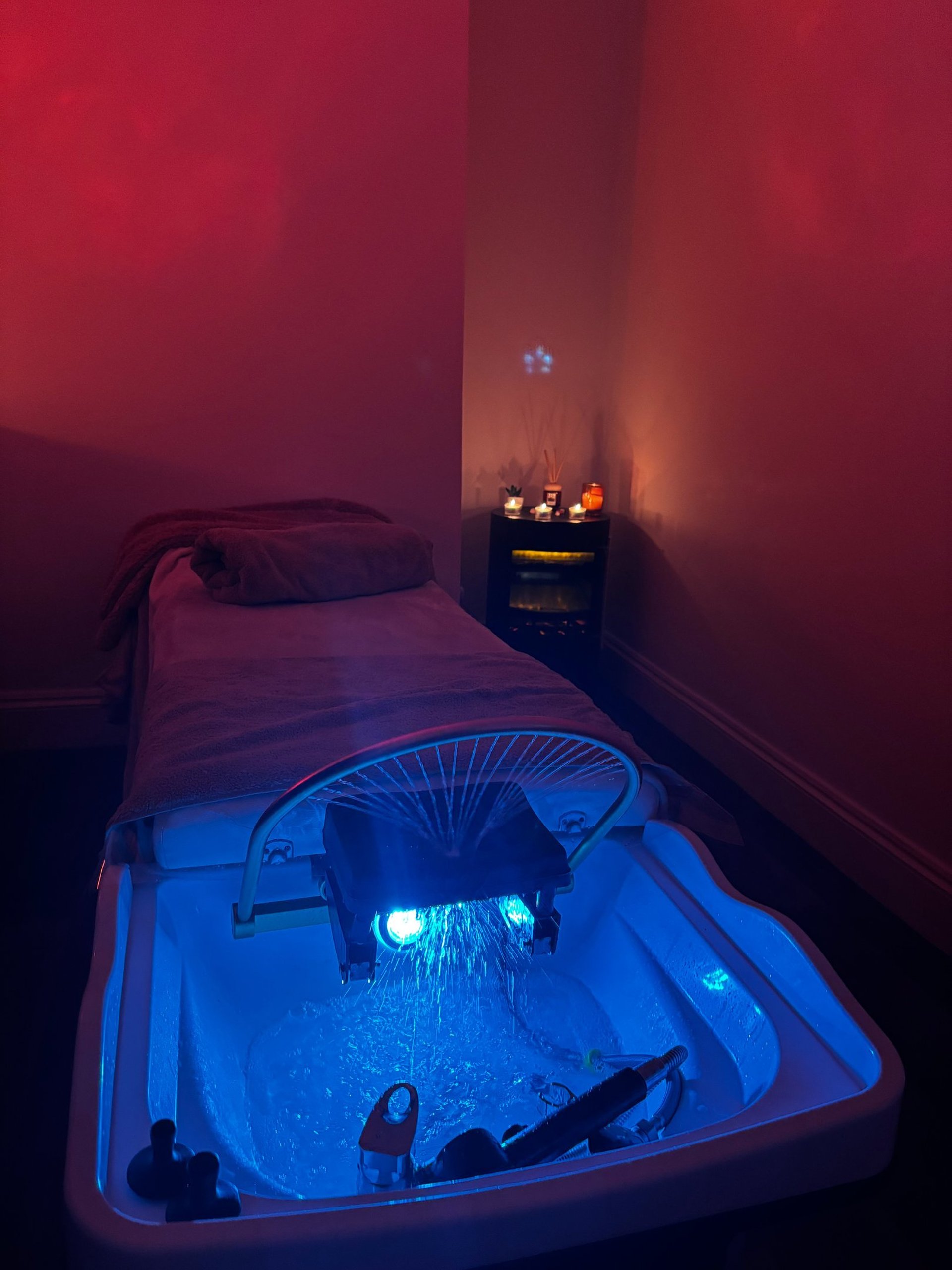 black blue and yellow textile