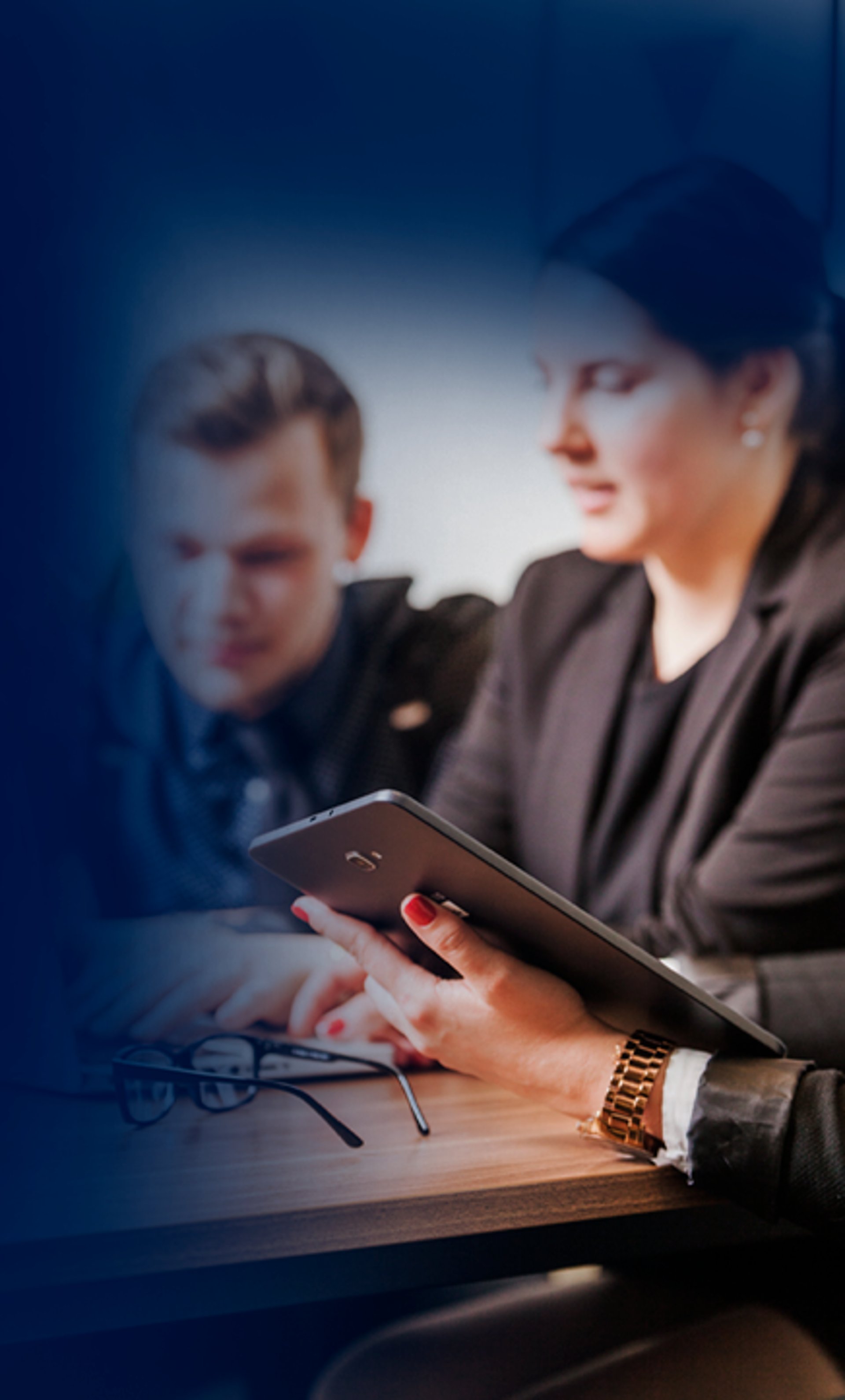 black blue and yellow textile