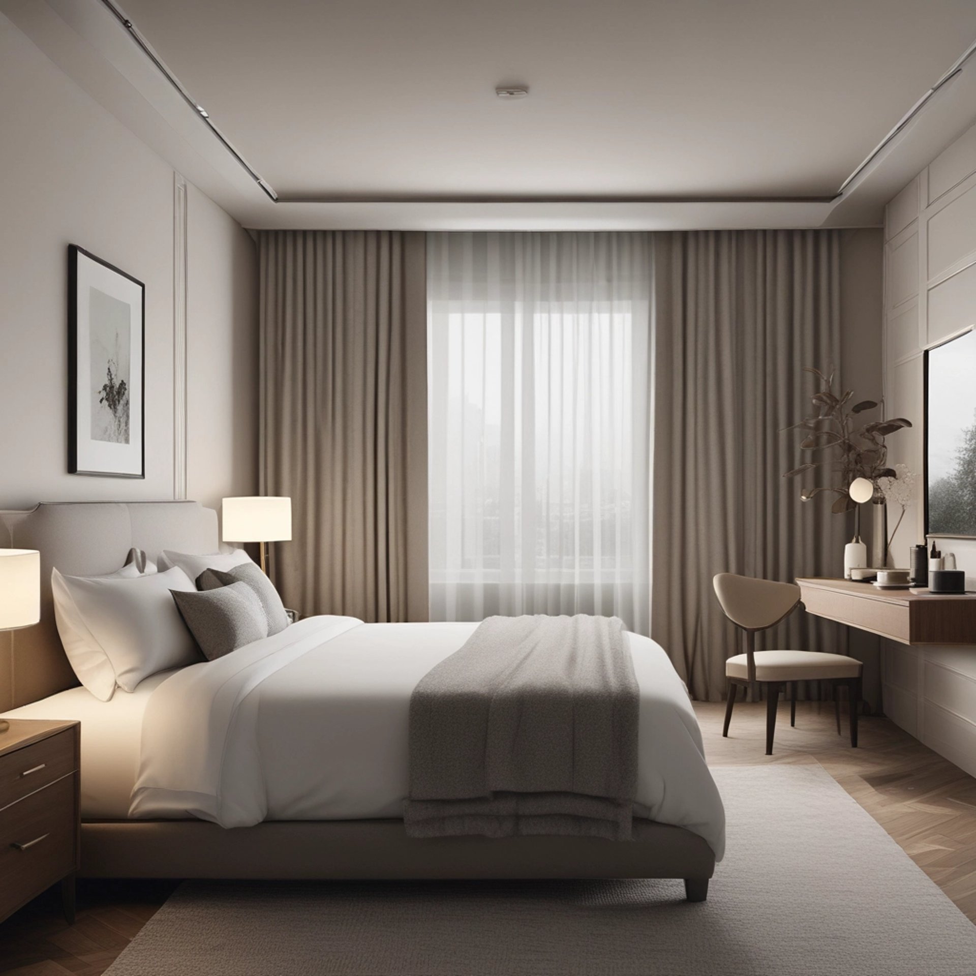 gray computer monitor