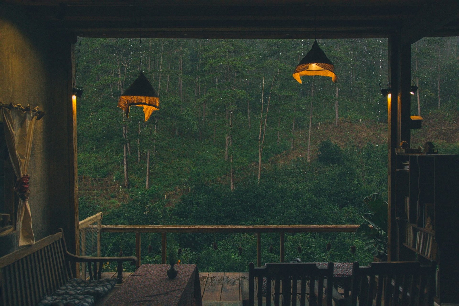 person wearing grey knit sweater