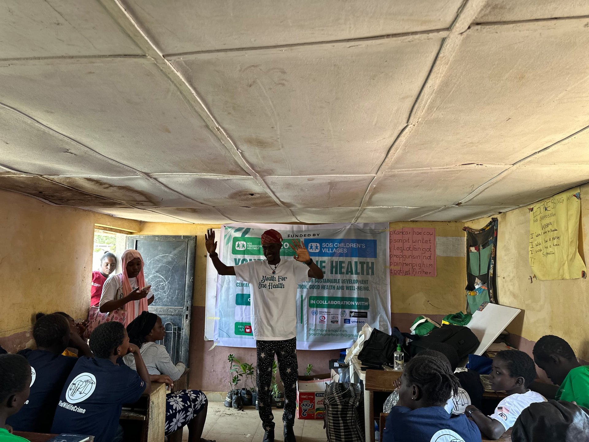 Human Rights For Future signage