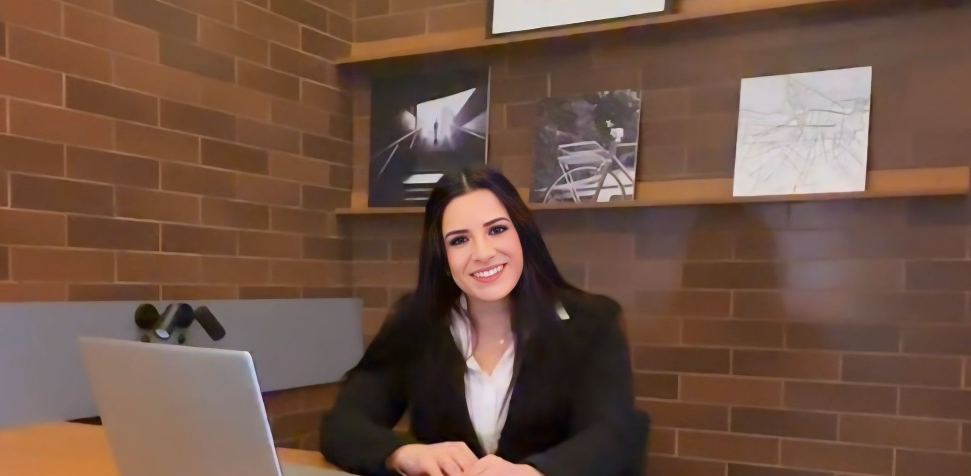 black and brown leather padded tub sofa