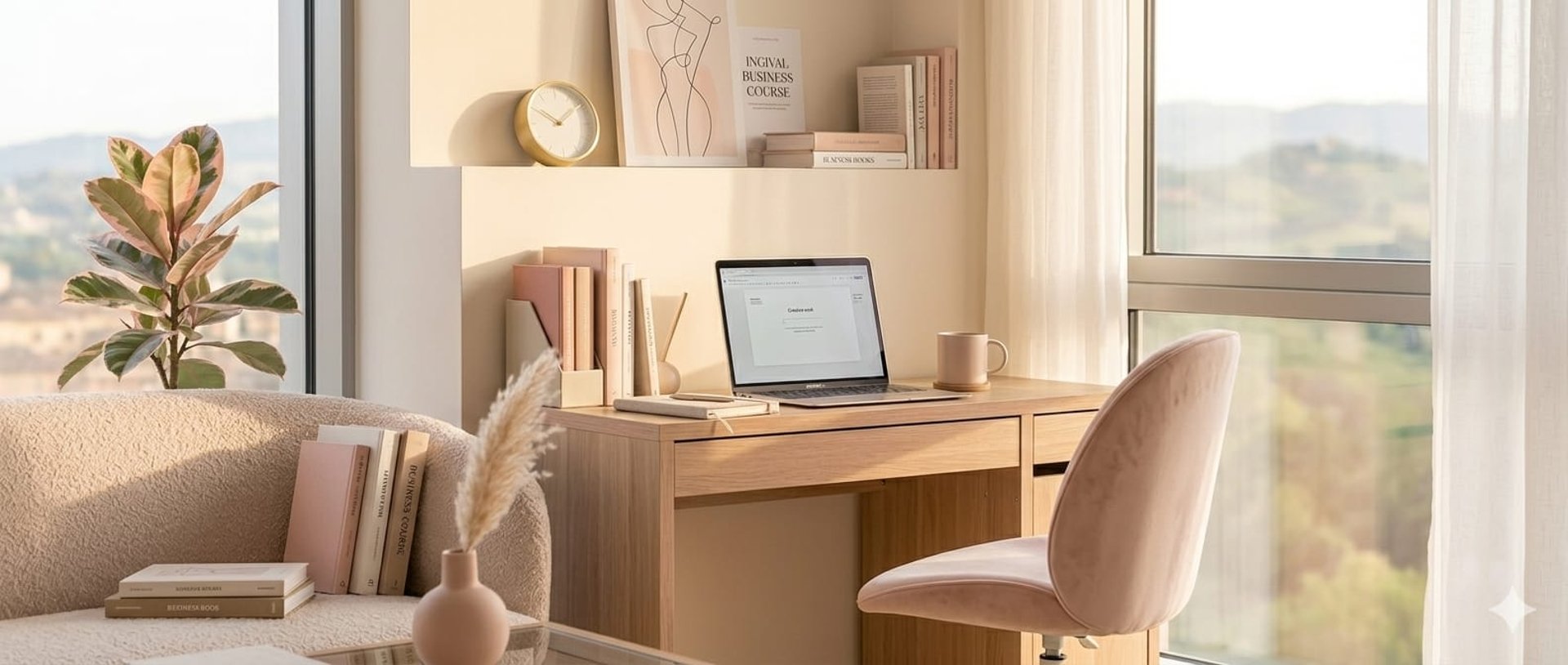 white and brown concrete building near green grass field during daytime