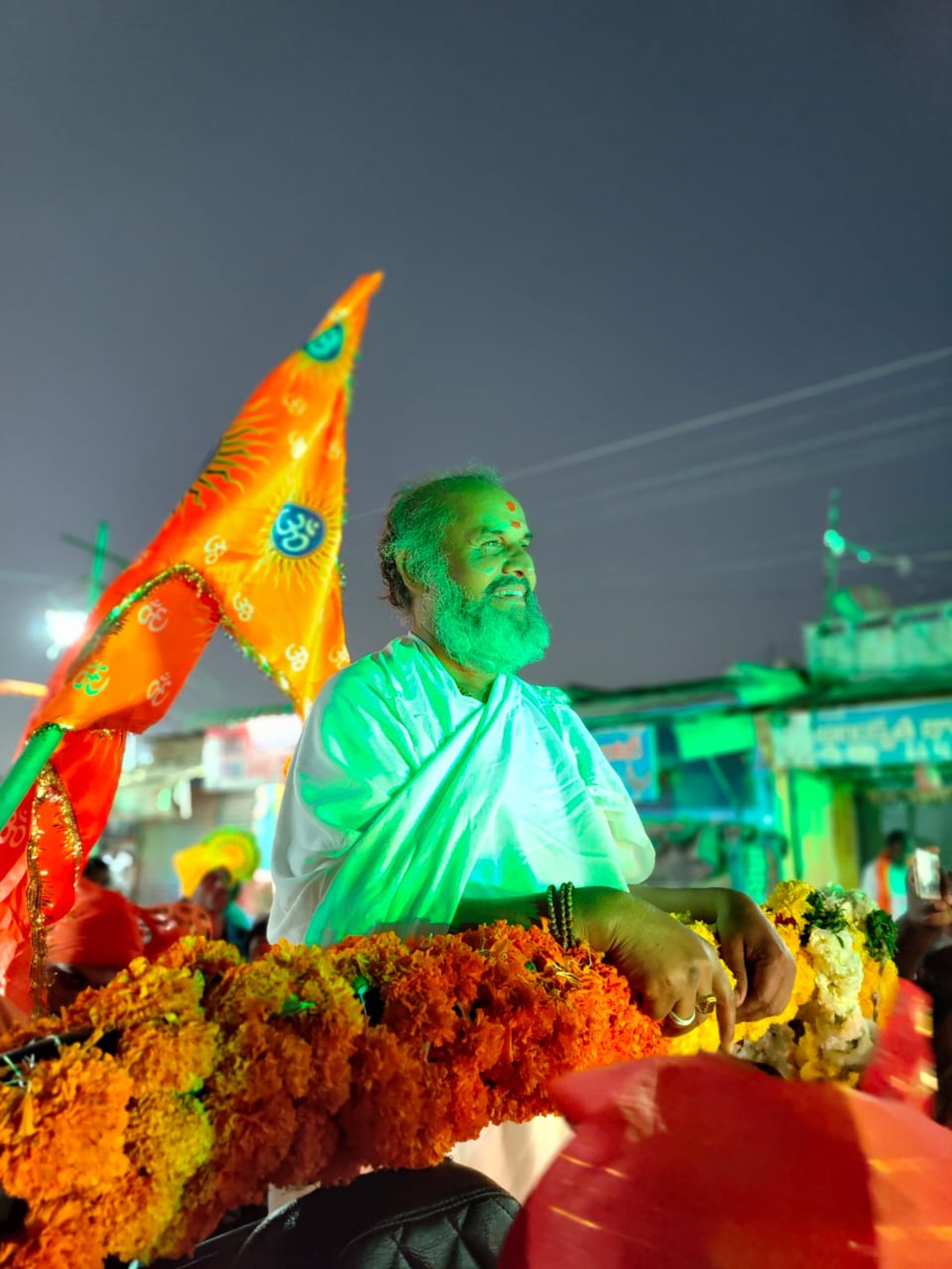 tealight candles burning