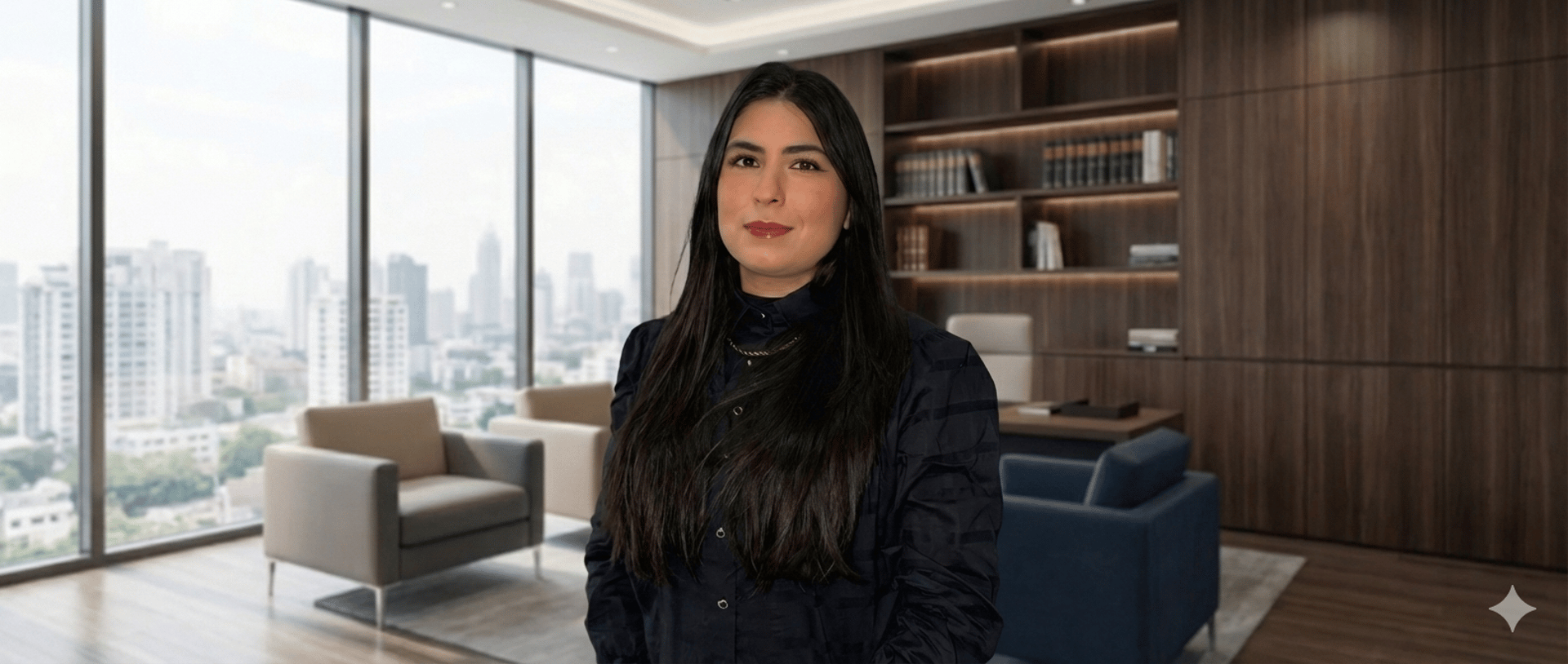 black and brown leather padded tub sofa