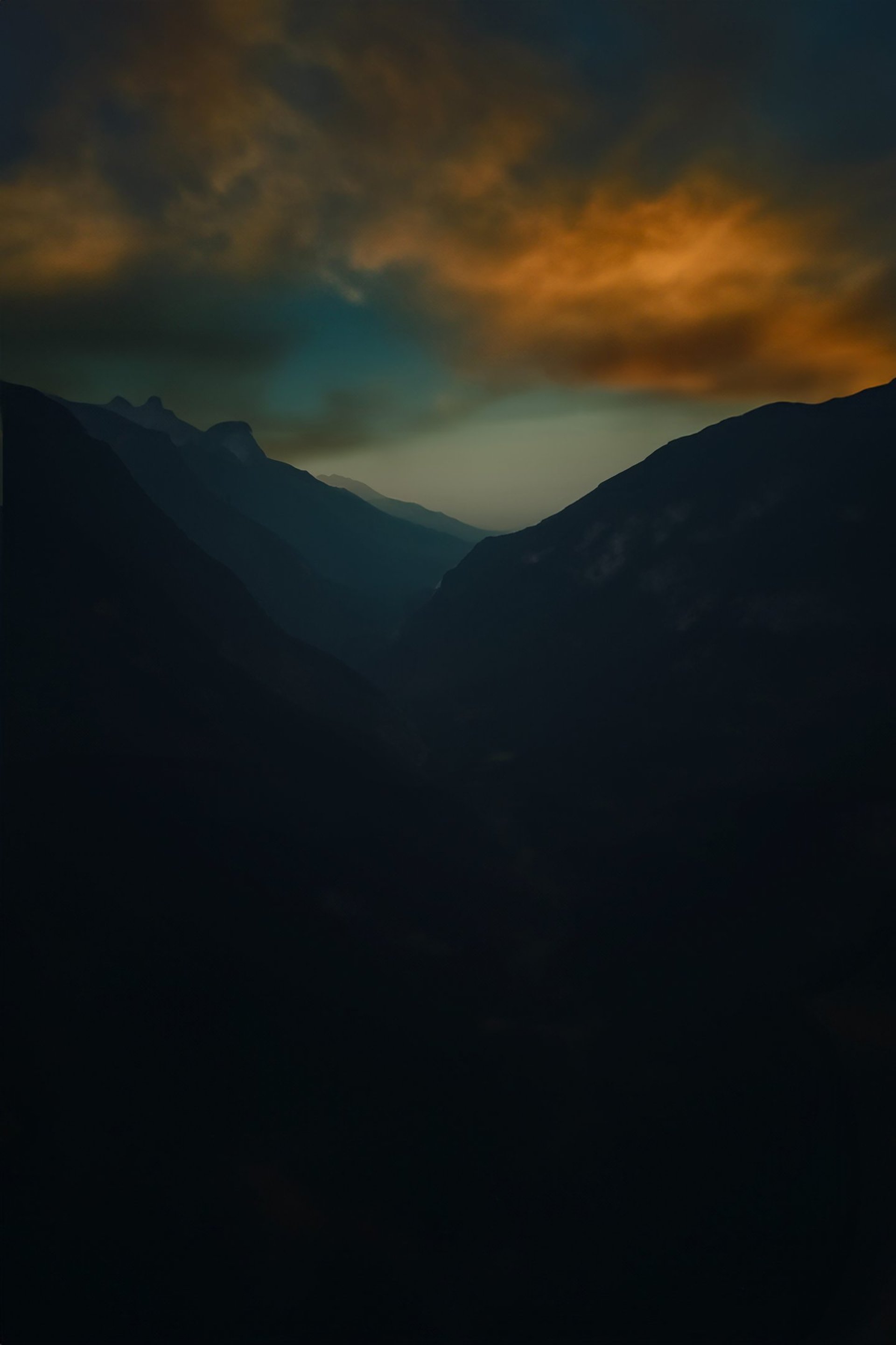 people and smoke photo