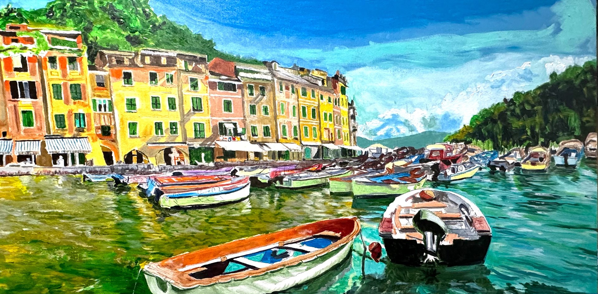 woman wearing yellow long-sleeved dress under white clouds and blue sky during daytime