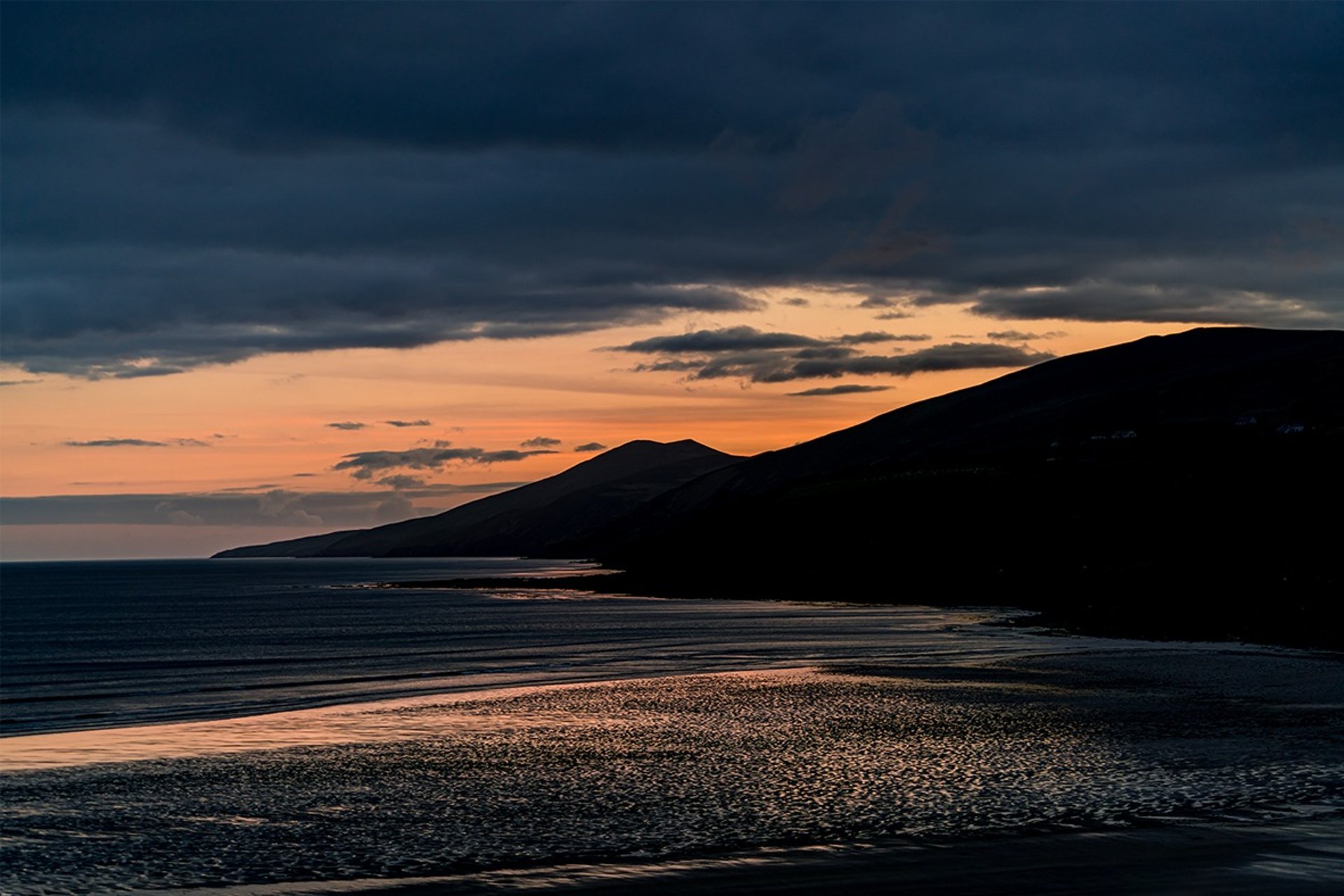 Sunset over Dingle Peninsula
