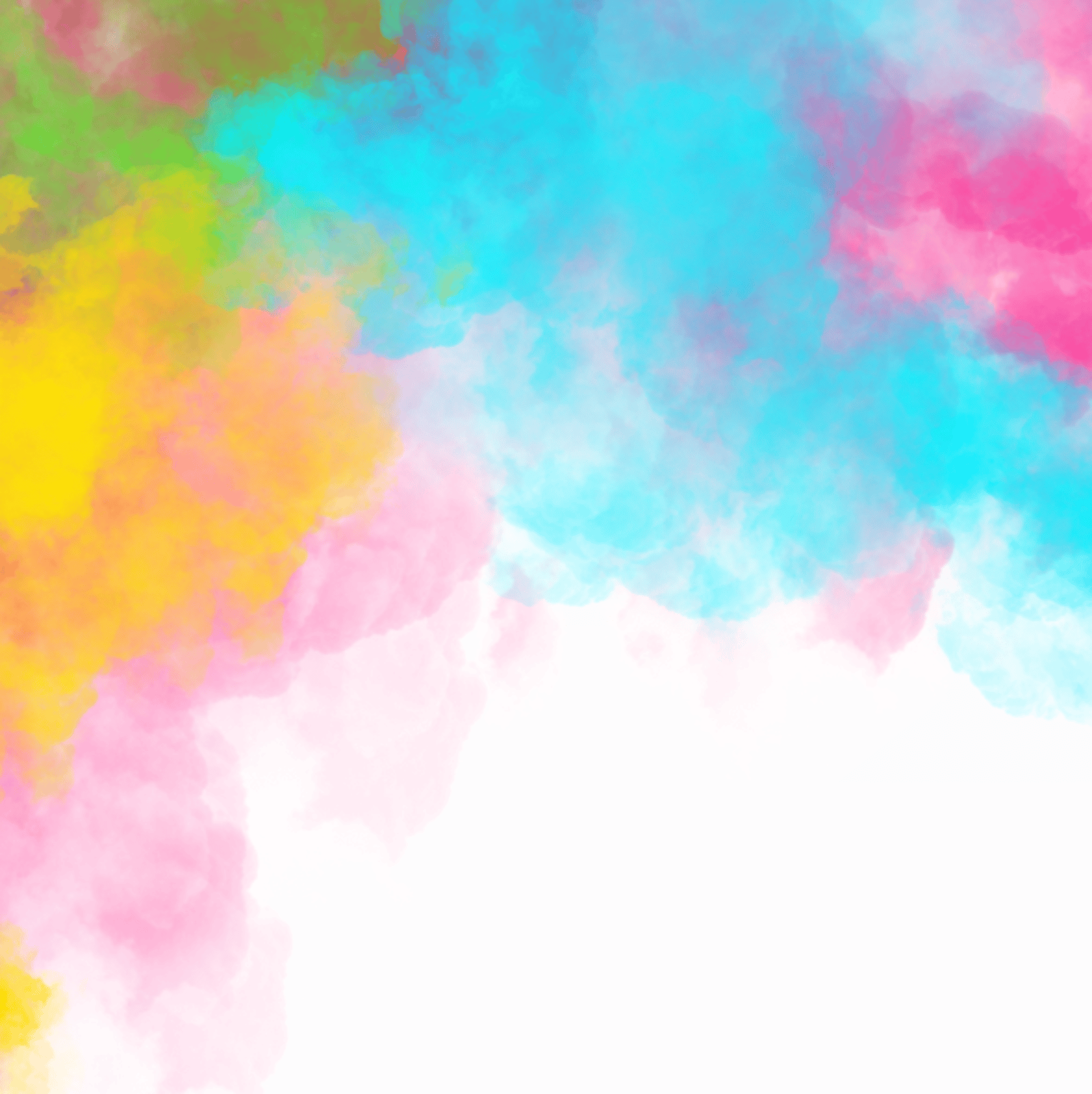 pink and blue smoke illustration