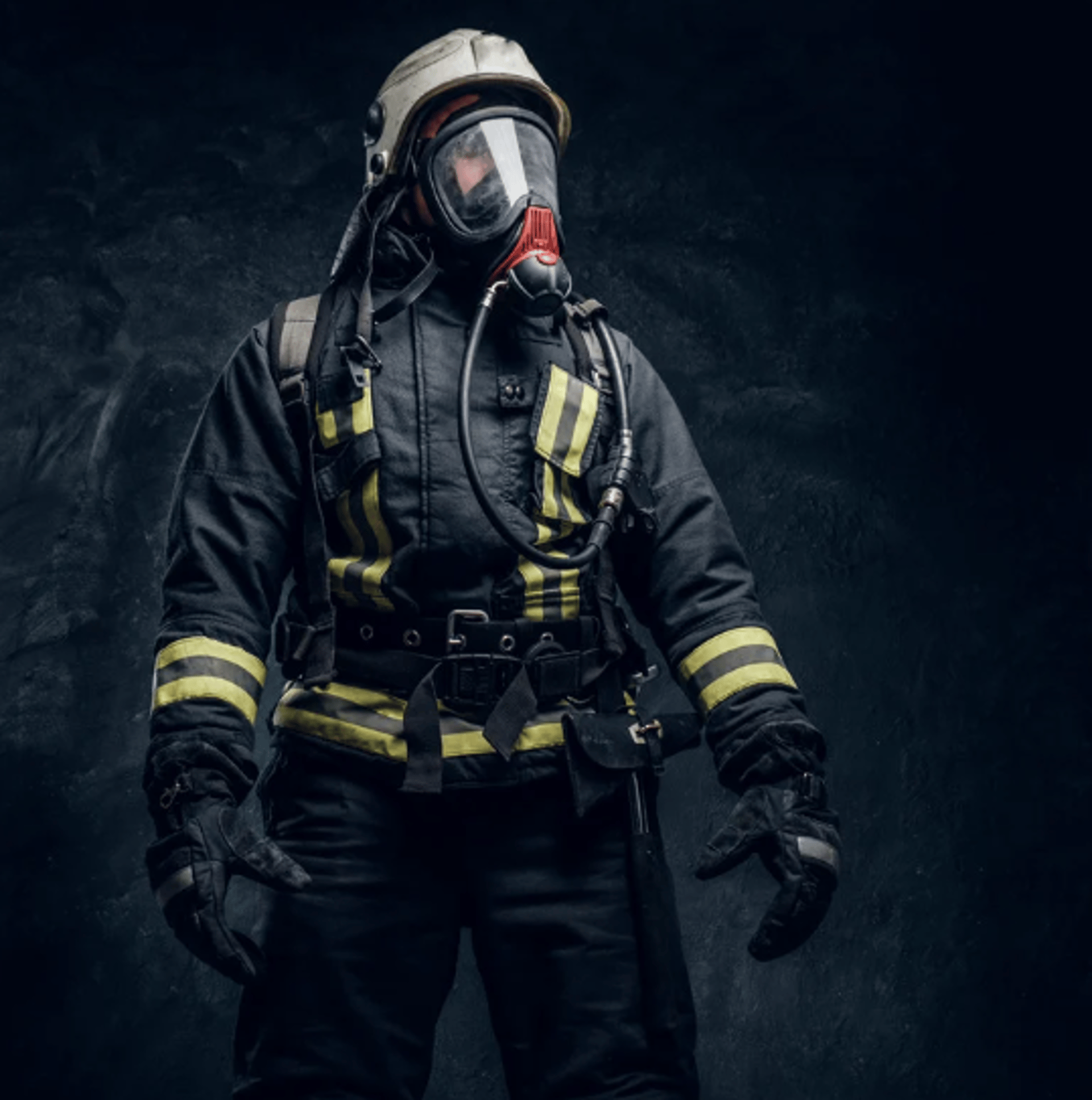 an abstract photo of a curved building with a blue sky in the background